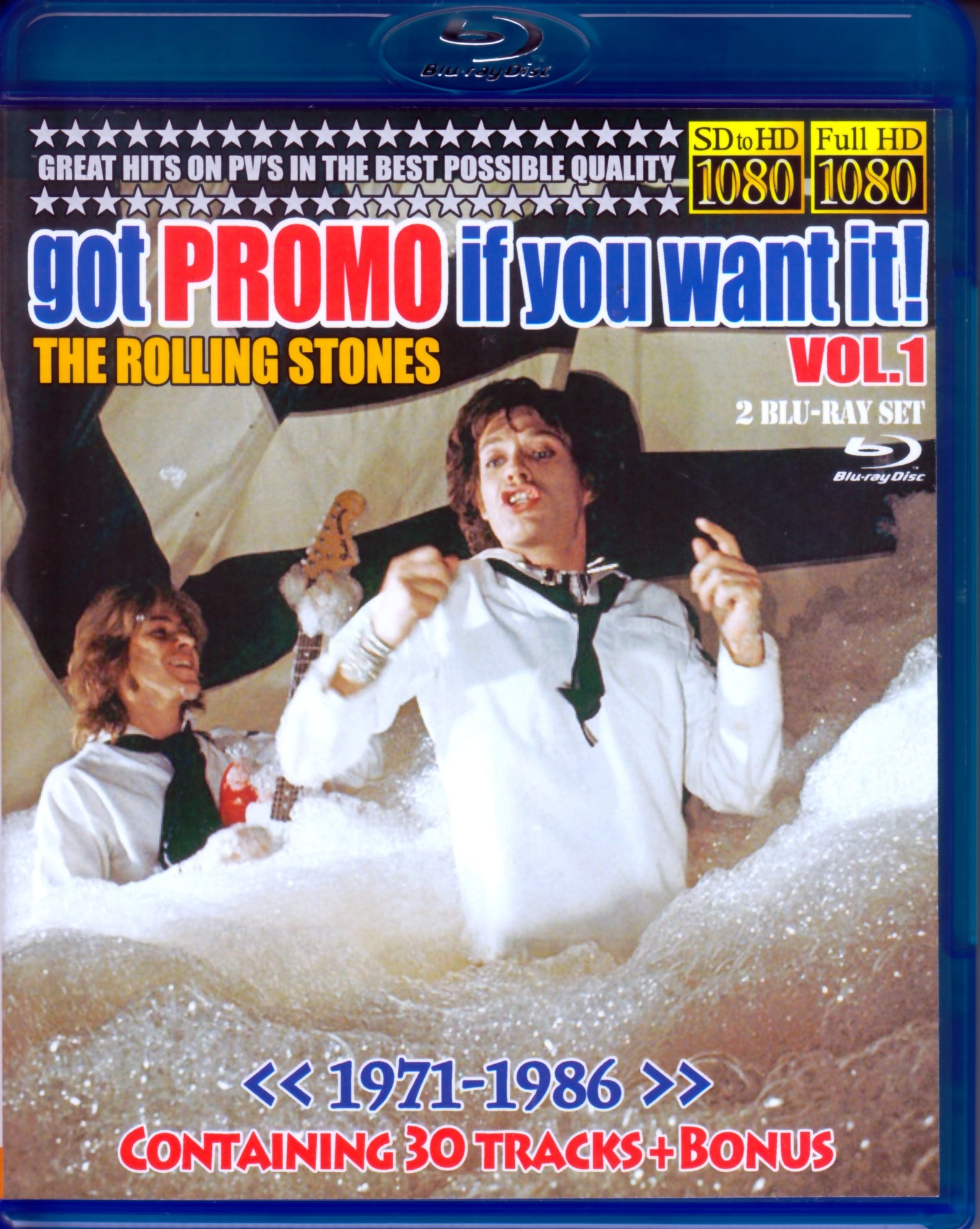 Rolling Stones ローリング・ストーンズ/Rare Prpmo 1971-1986 Blu-Ray Version