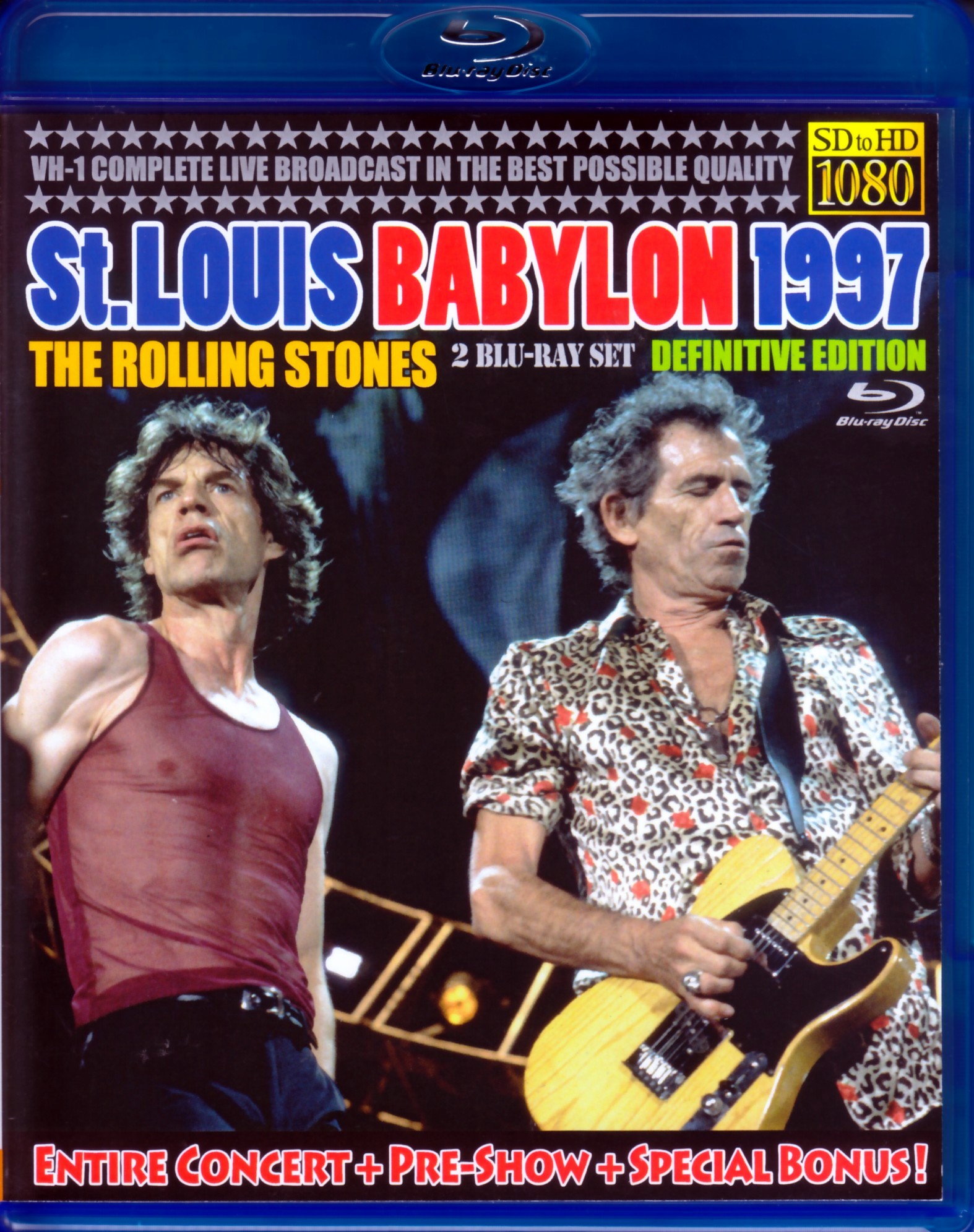 Rolling Stones ローリング・ストーンズ/Mo,USA 1997 & more Blu-Ray Version