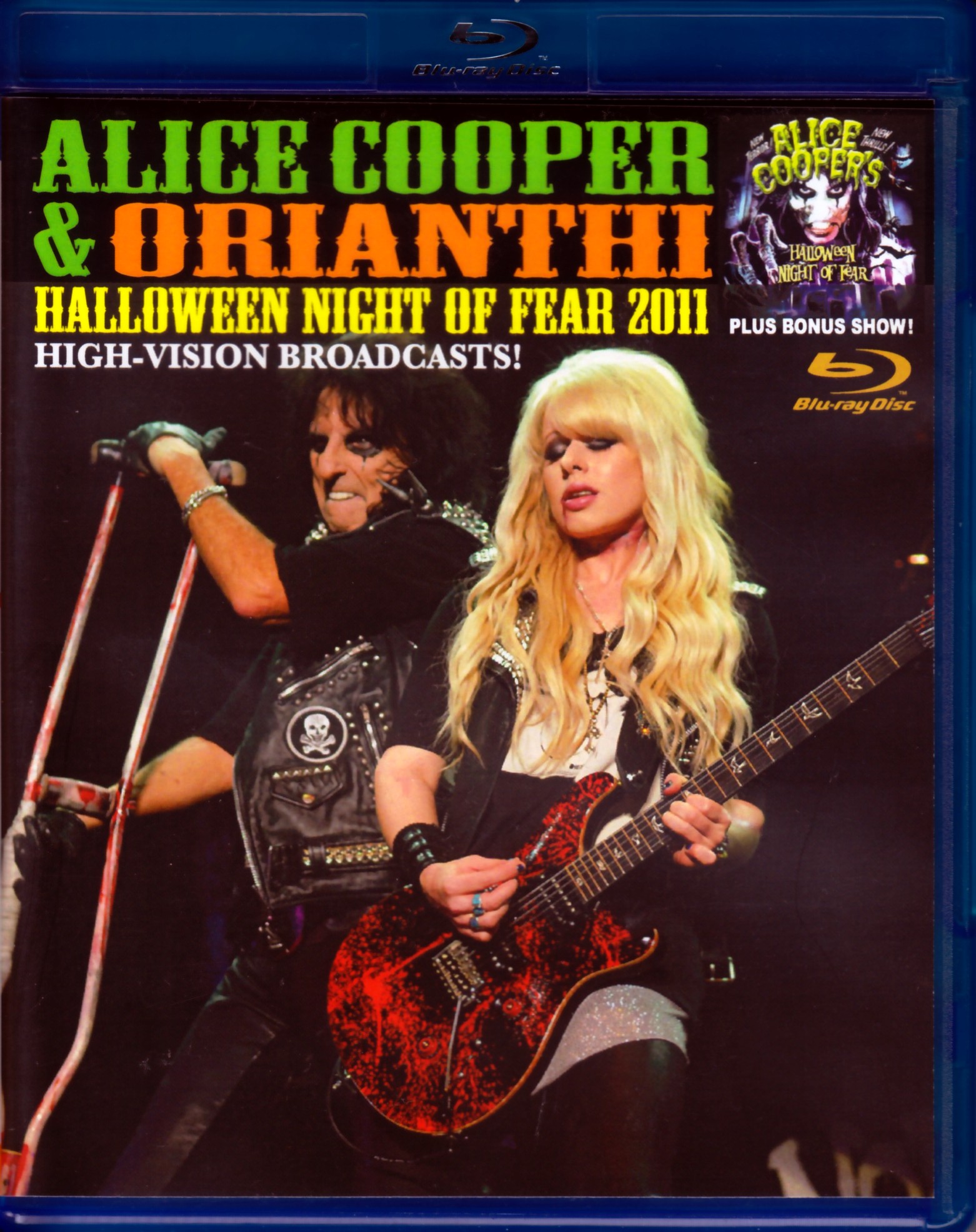 Alice Cooper,Orianthi アリス・クーパー/London,UK 2011 & more Blu-Ray Version
