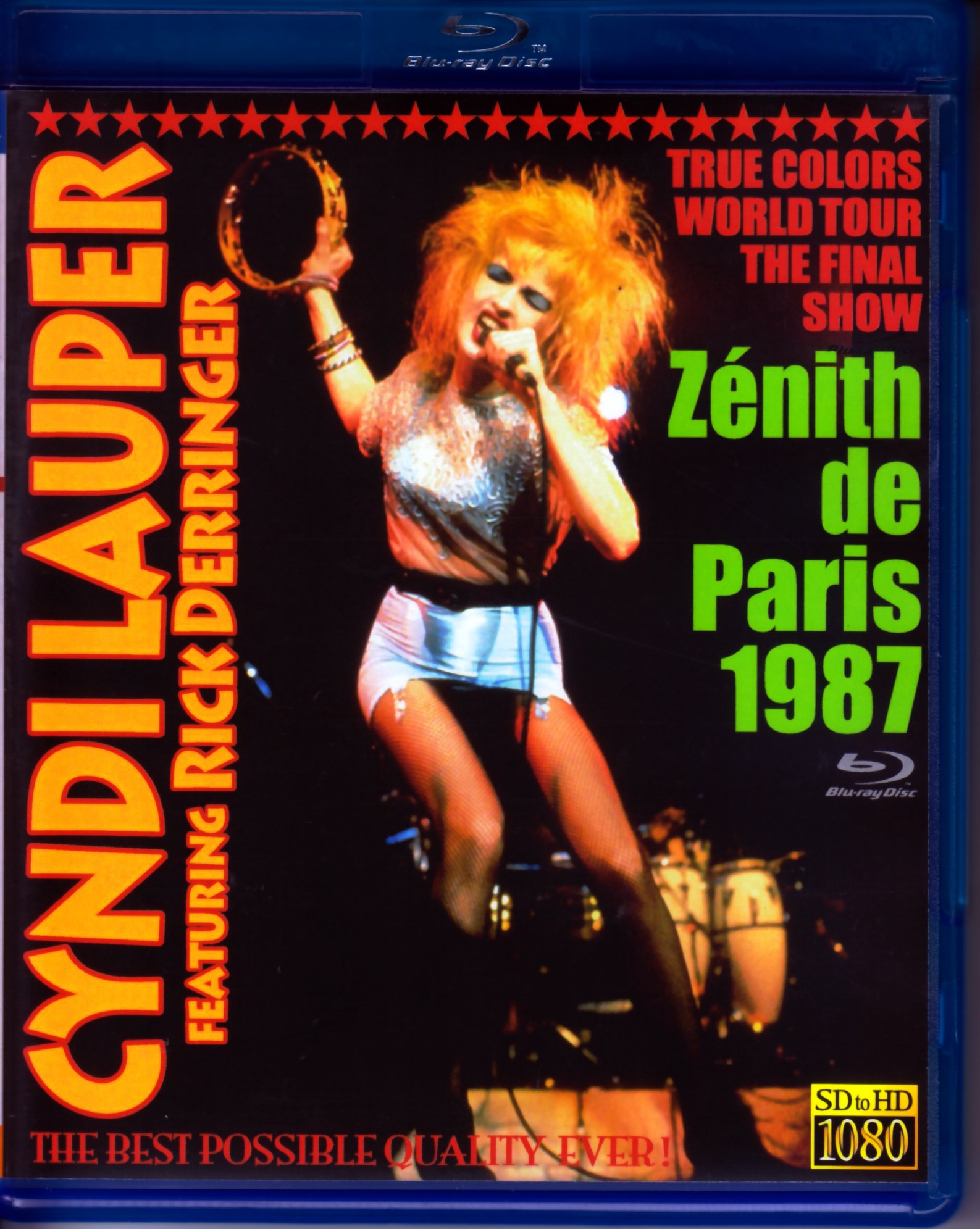 シンディ・ローパー vhs 1987 Cyndi Lauper In Paris