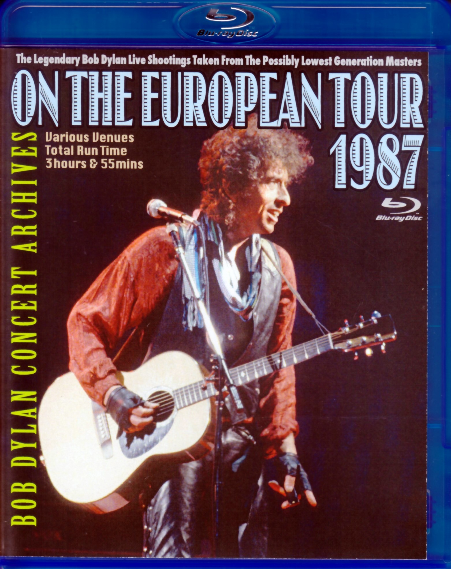 Bob Dylan ボブ・ディラン/Europe Tour 1987 Blu-Ray Version