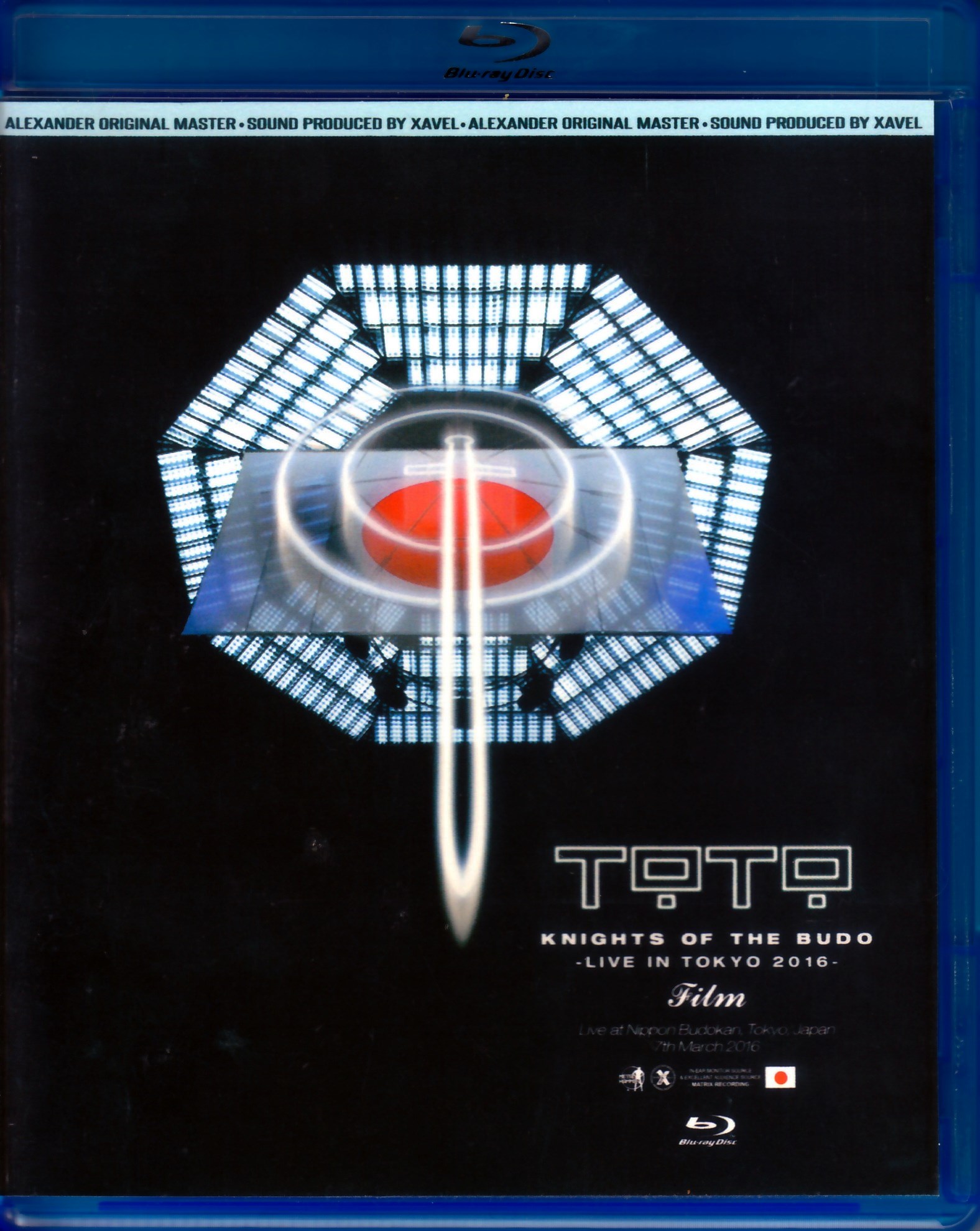 Toto トト/Tokyo,Japan 2016 Blu-Ray Version