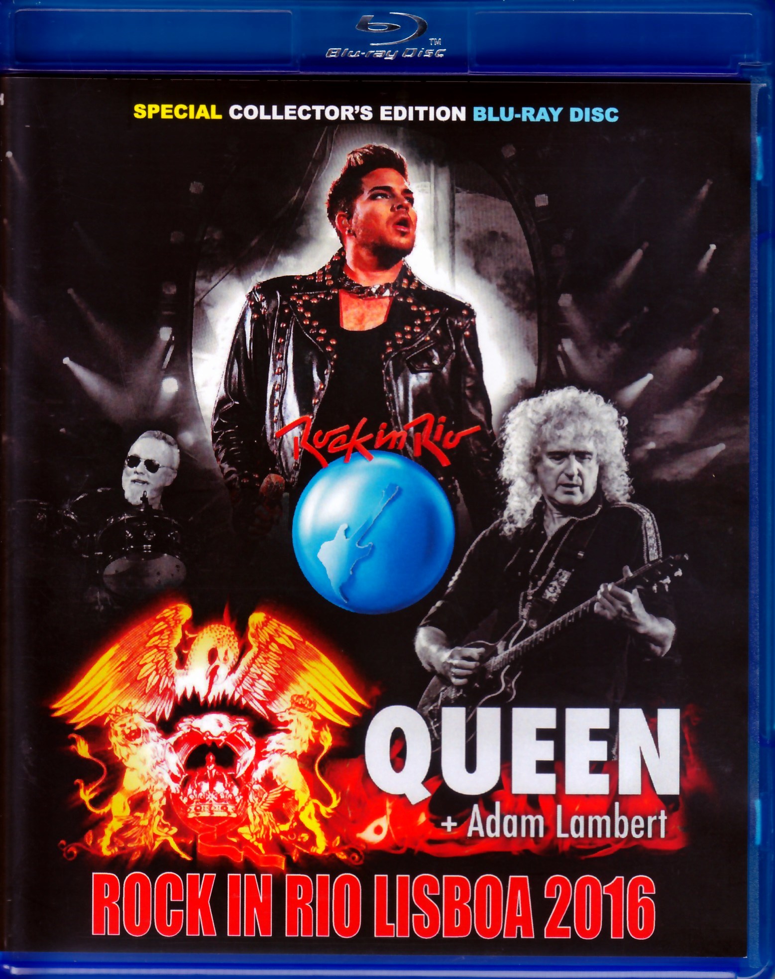 Queen,Adam Lambert クィーン/Portugal 2016 Blu-Ray Version