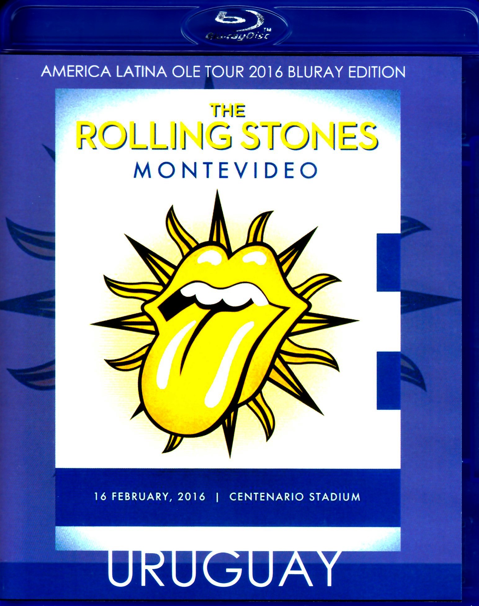 Rolling Stones ローリング・ストーンズ/Uruguay 2016 Blu-Ray Version