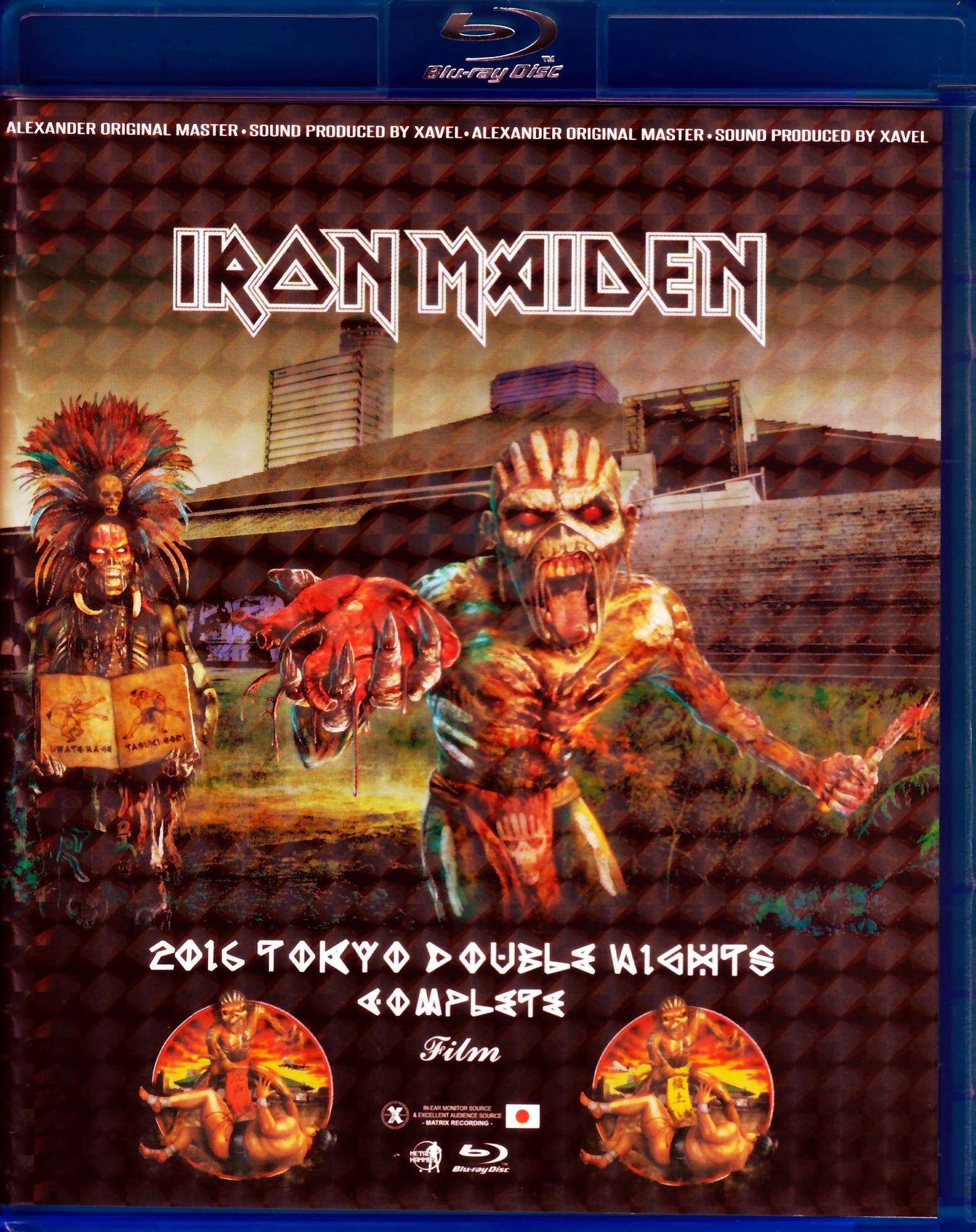Iron Maiden アイアン・メイデン/Tokyo,Japan 2016 2Days Blu-Ray Version