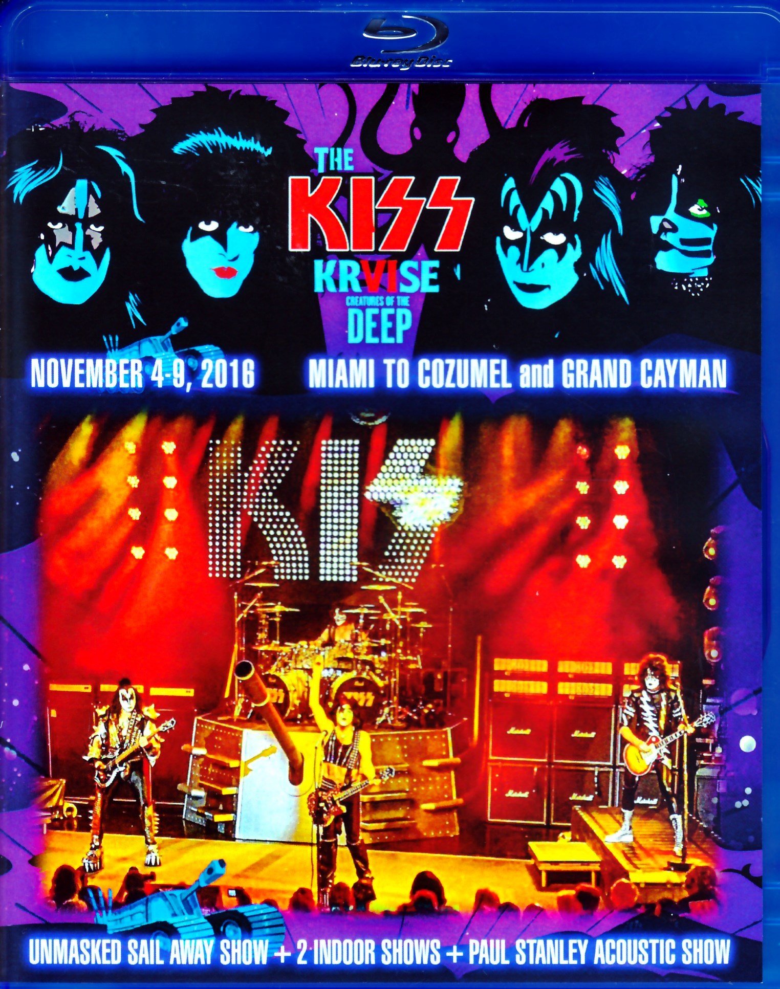 Kiss キッス/FL,USA 11.4-8.2016 Blu-Ray Ver.