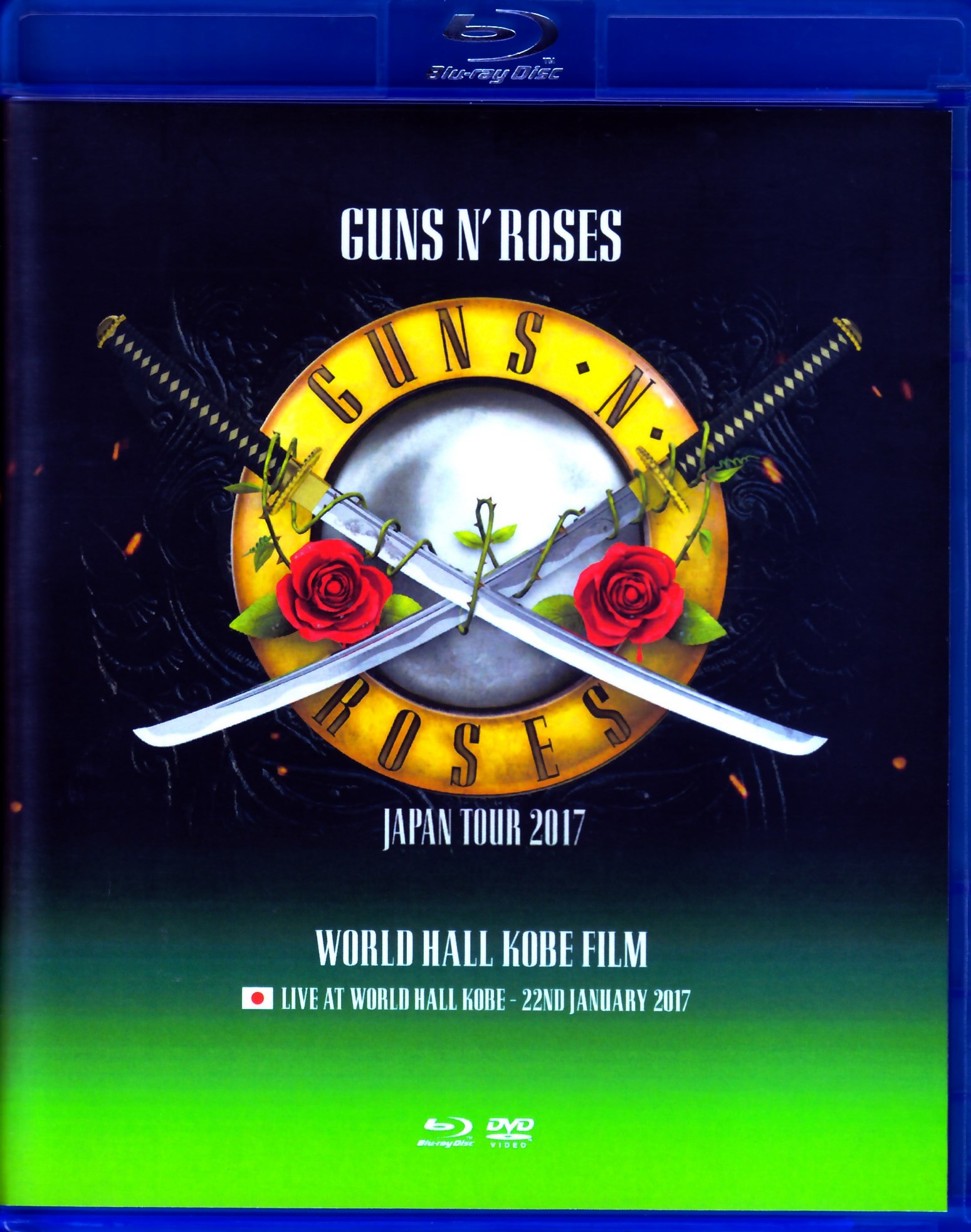 Guns N’ Roses ガンズ・アンド・ローゼス/Hyogo,Japan 2017 Blu-Ray & DVD