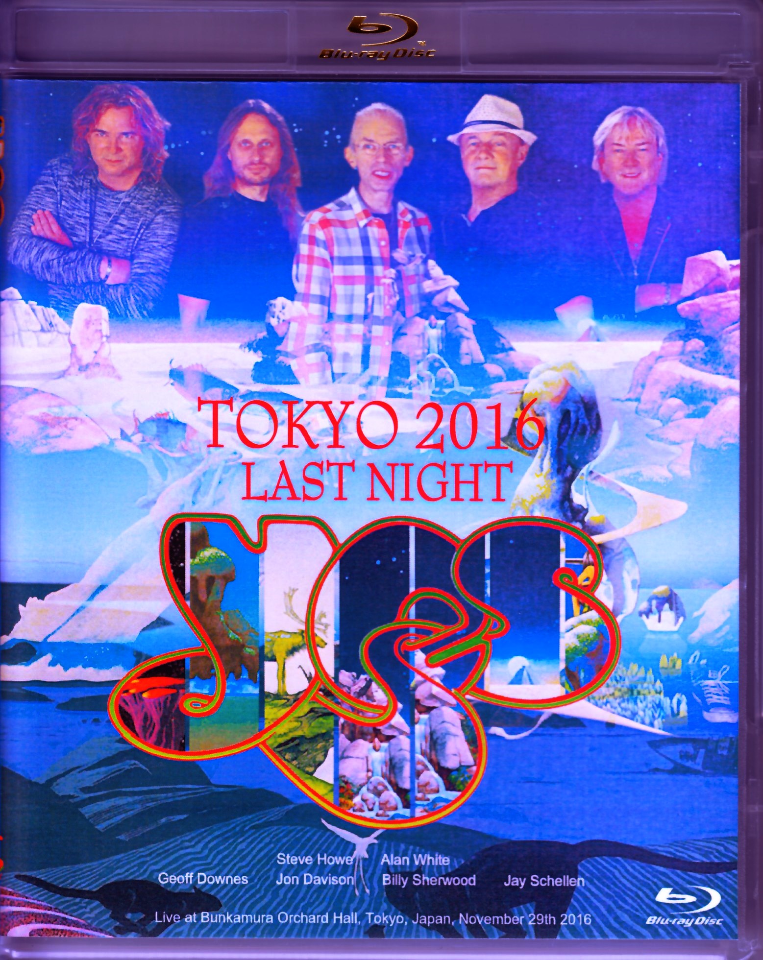 Yes イエス/Tokyo,Japan 11.29.2016 Blu-Ray Version