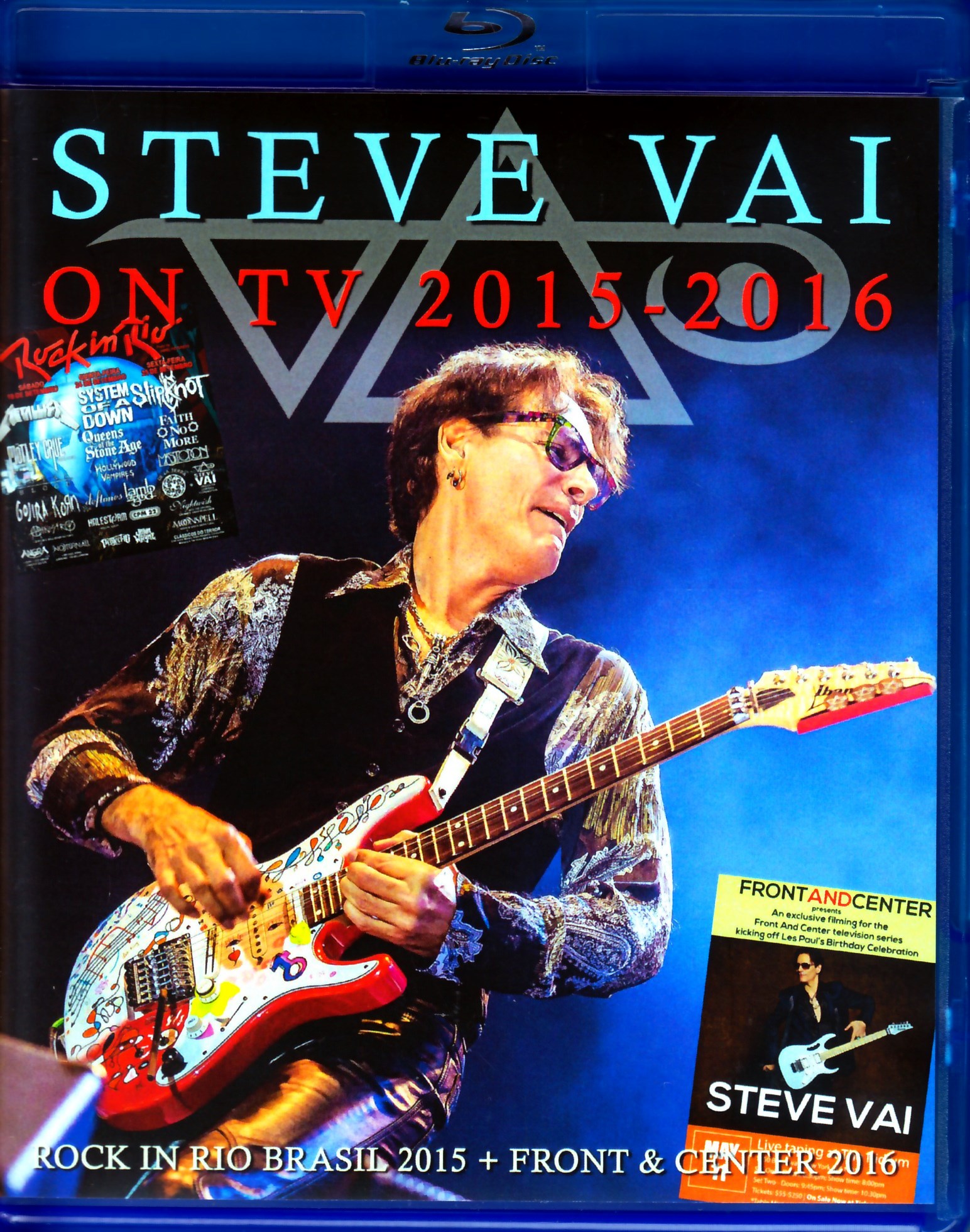 Steve Vai スティーヴ・ヴァイ/Brazil 2015 & more BRD Ver.