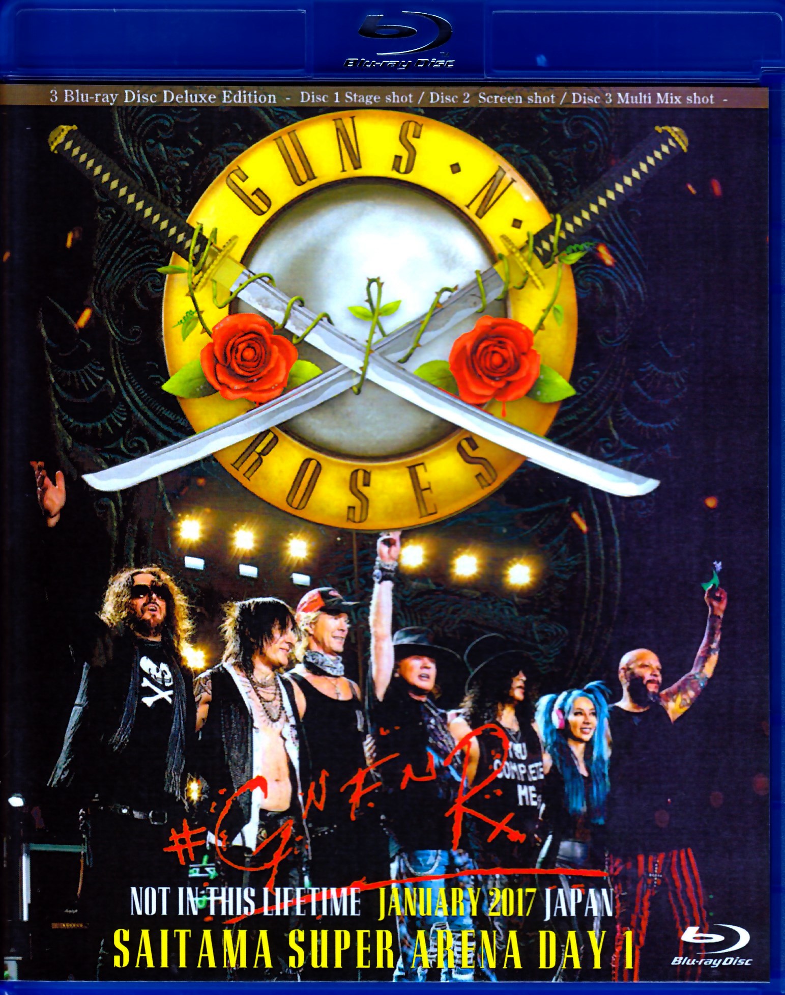 Guns N’ Roses ガンズ・アンド・ローゼス/Tokyo,Japan 1.28.2017 Matrix Blu-Ray