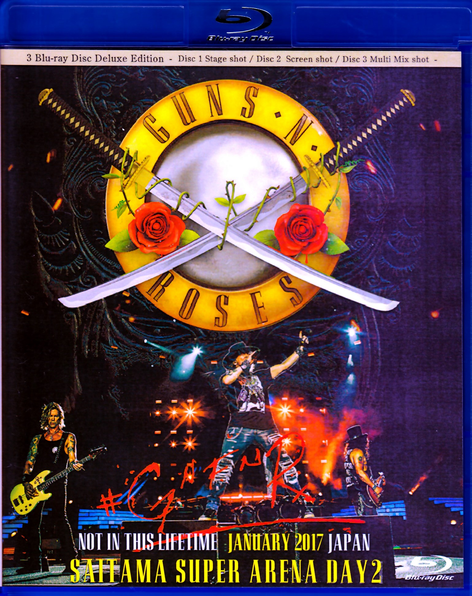 Guns N’ Roses ガンズ・アンド・ローゼス/Tokyo,Japan 1.29.2017 Matrix Blu-Ray