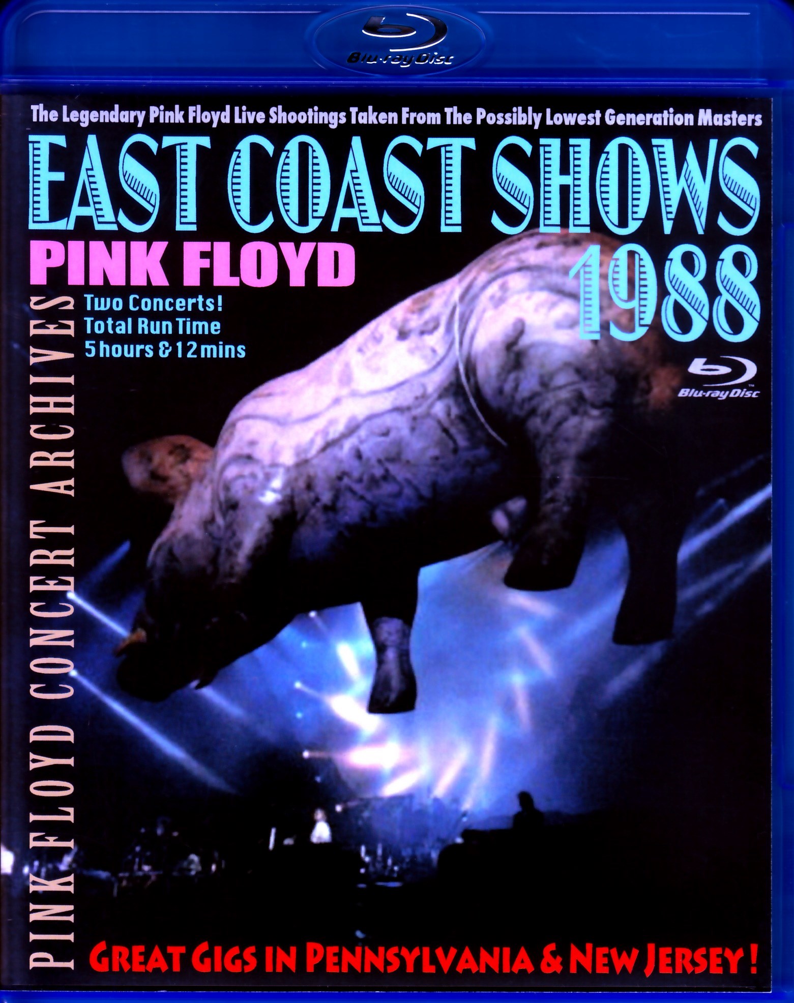 Pink Floyd ピンク・フロイド/PA,USA 1988 & bore Blu-Ray Ver.