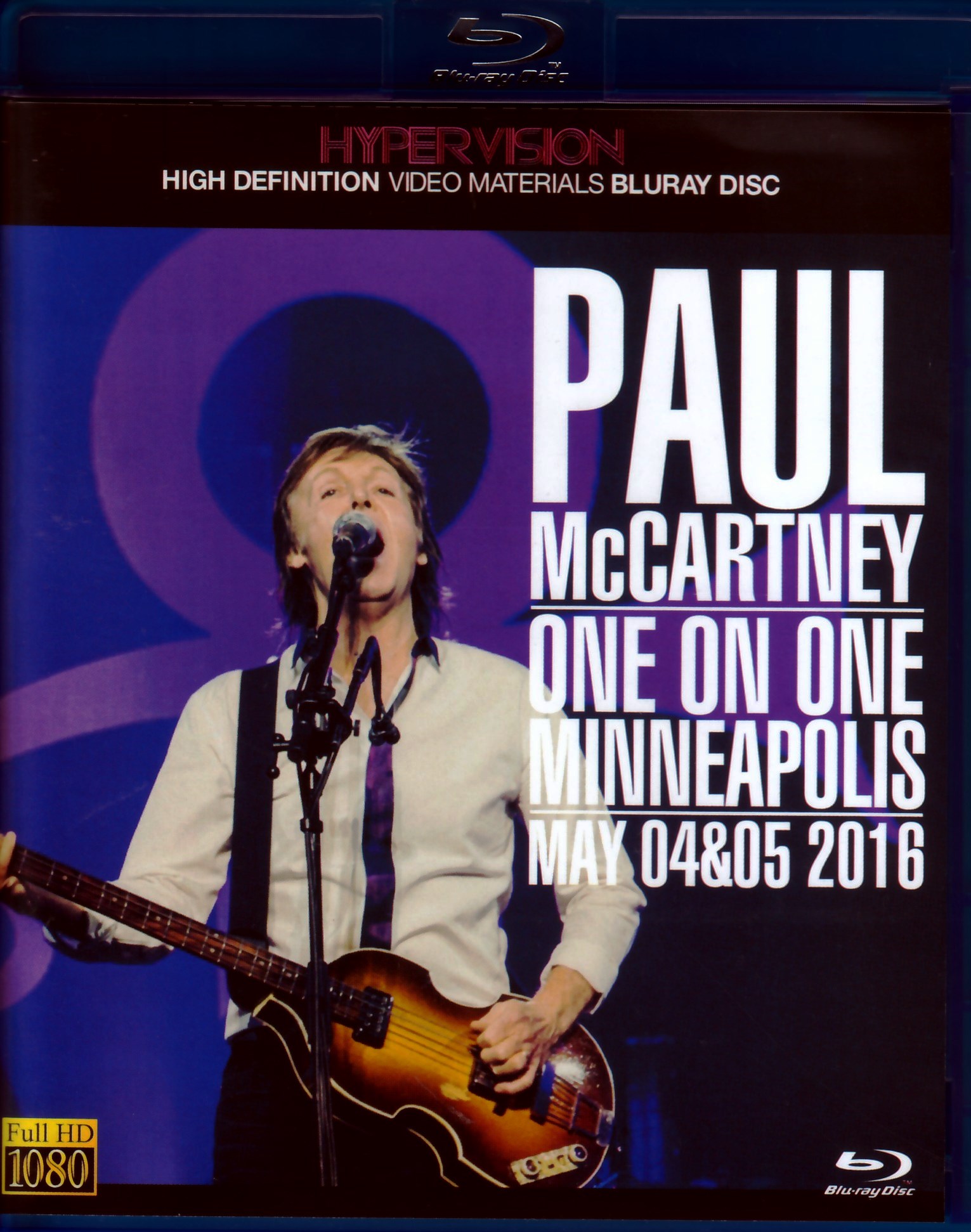 Paul McCartney ポール・マッカートニー/MN,USA 2016 2Days Blu-Ray Ver.