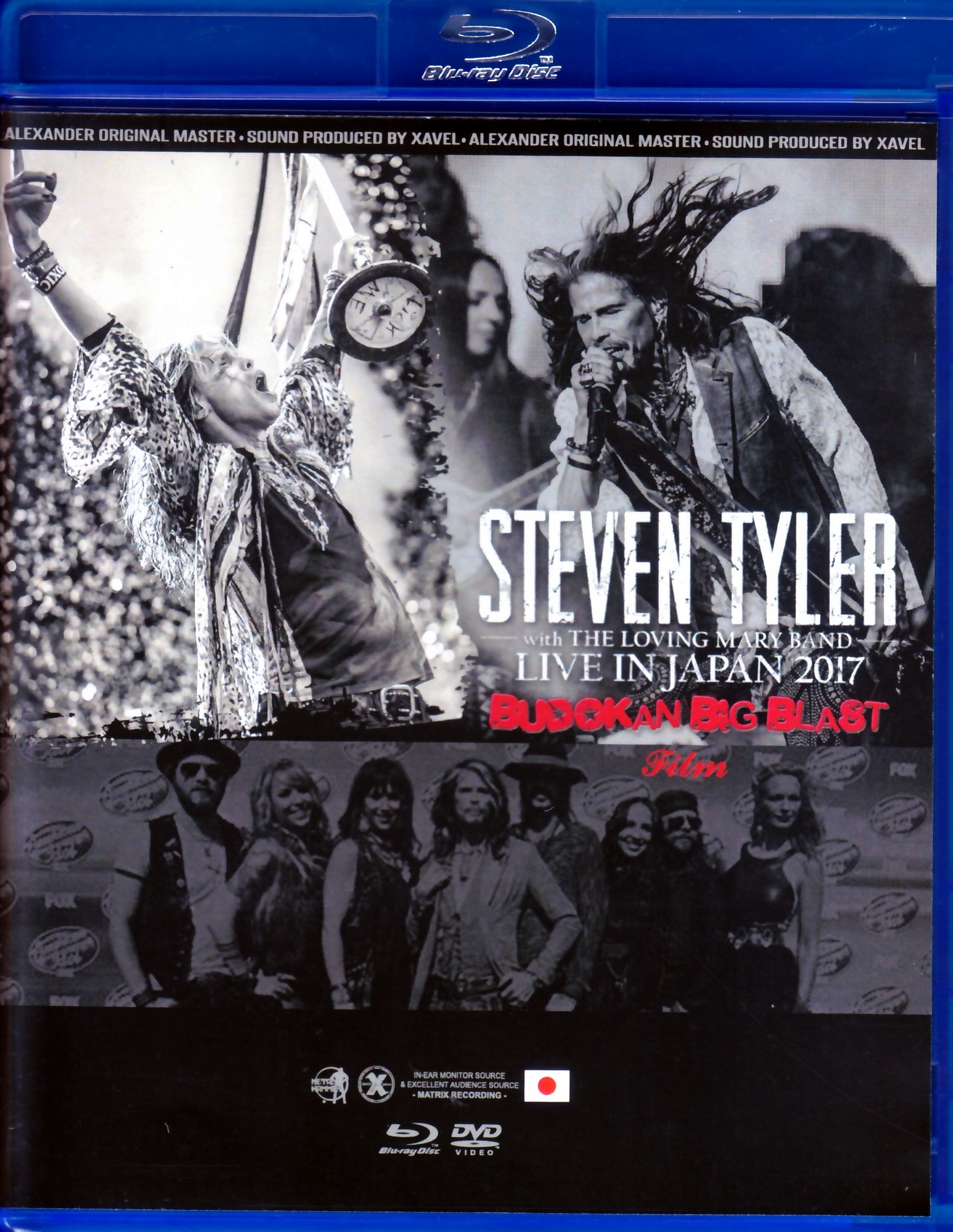 Steven Tyler スティーヴン・タイラー/Tokyo,Japan 2017 BD & DVD Ver.