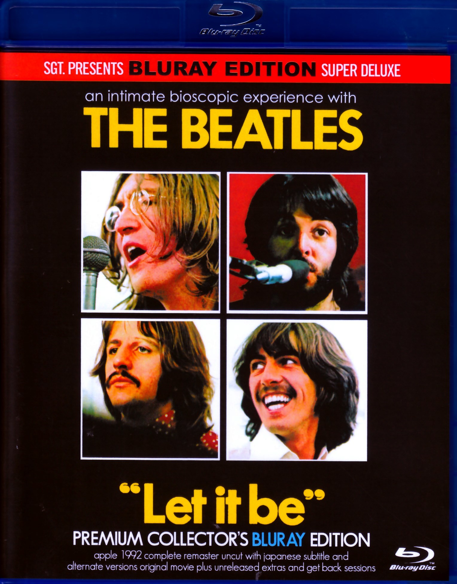 Beatles ビートルズ/Let it be Premium Collector’s Bluray Edition