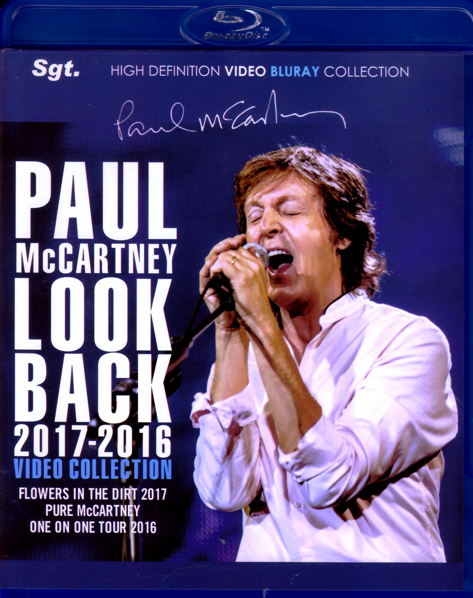 Paul McCartney ポール・マッカートニー/Vieo Collection 2016-2017 Blu-Ray Ver.