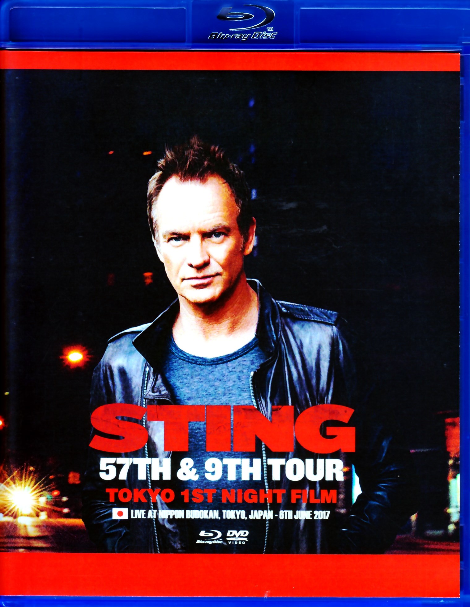 Sting スティング/Tokyo,Japan 6.6.2017 Blu-Ray & DVD Ver.