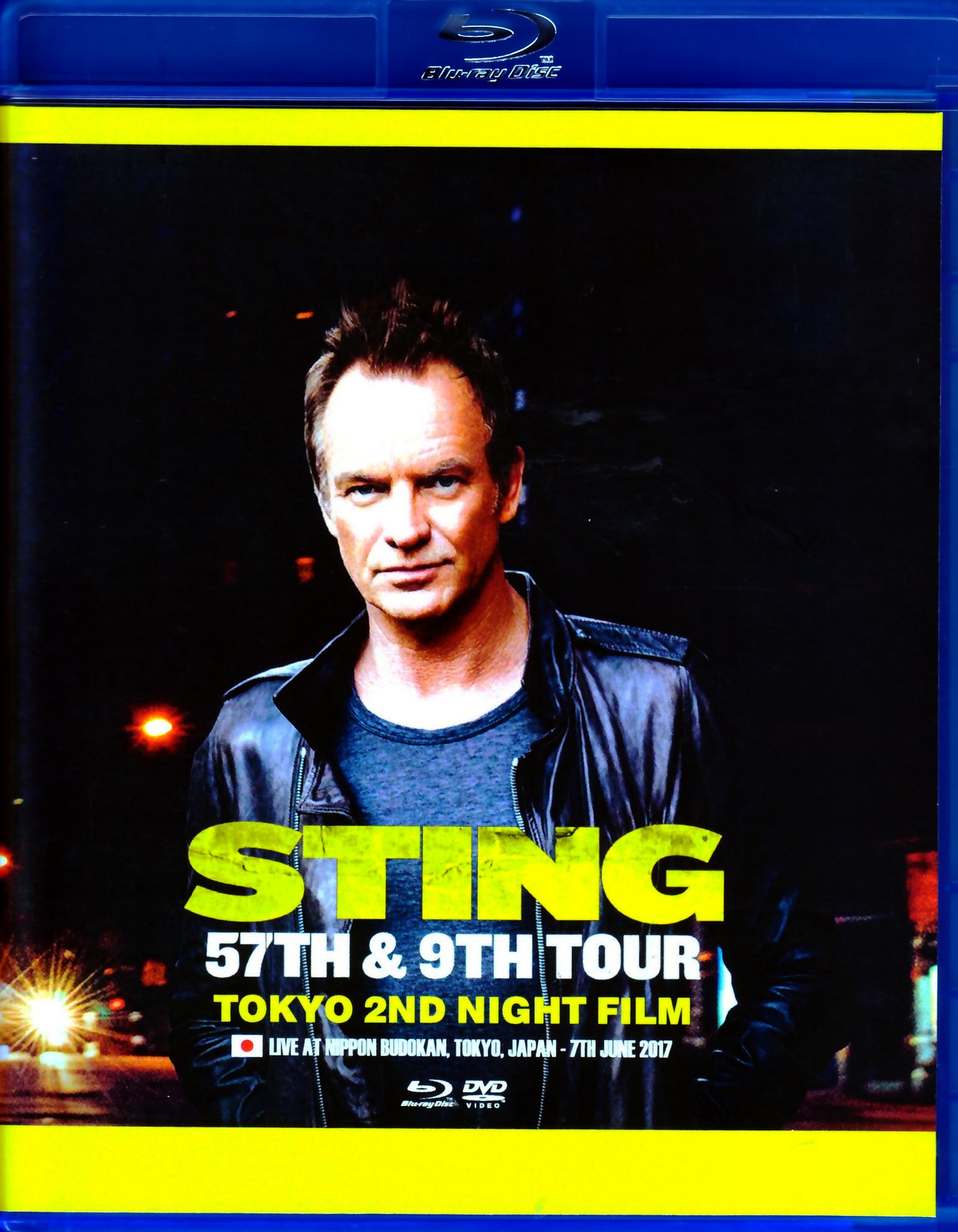 Sting スティング/Tokyo,Japan 6.7.2017 Blu-Ray & DVD Ver.