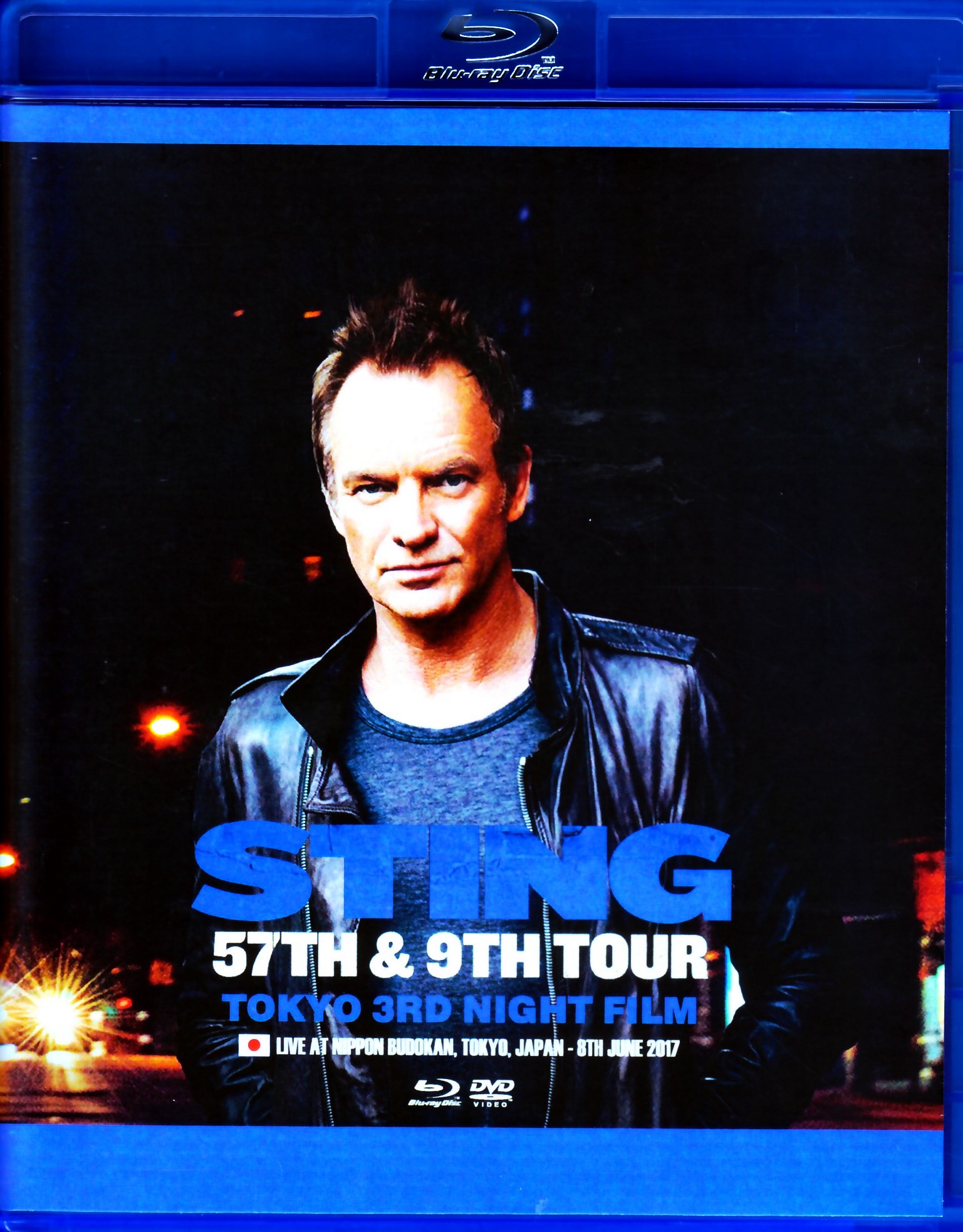 Sting スティング/Tokyo,Japan 6.8.2017 Blu-Ray & DVD Ver.