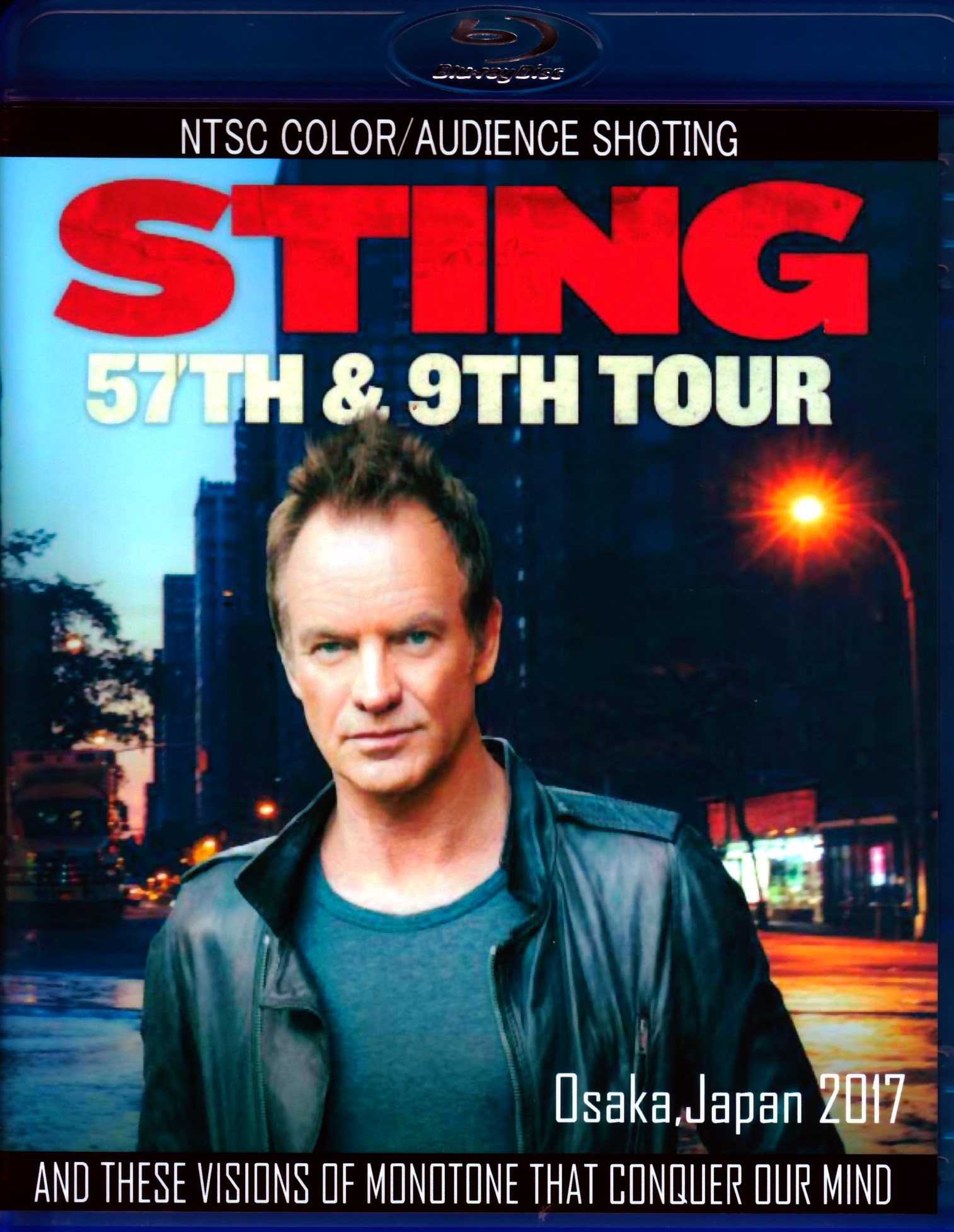 Sting スティング/Osaka,Japan 2017 Blu-Ray & DVD Ver.
