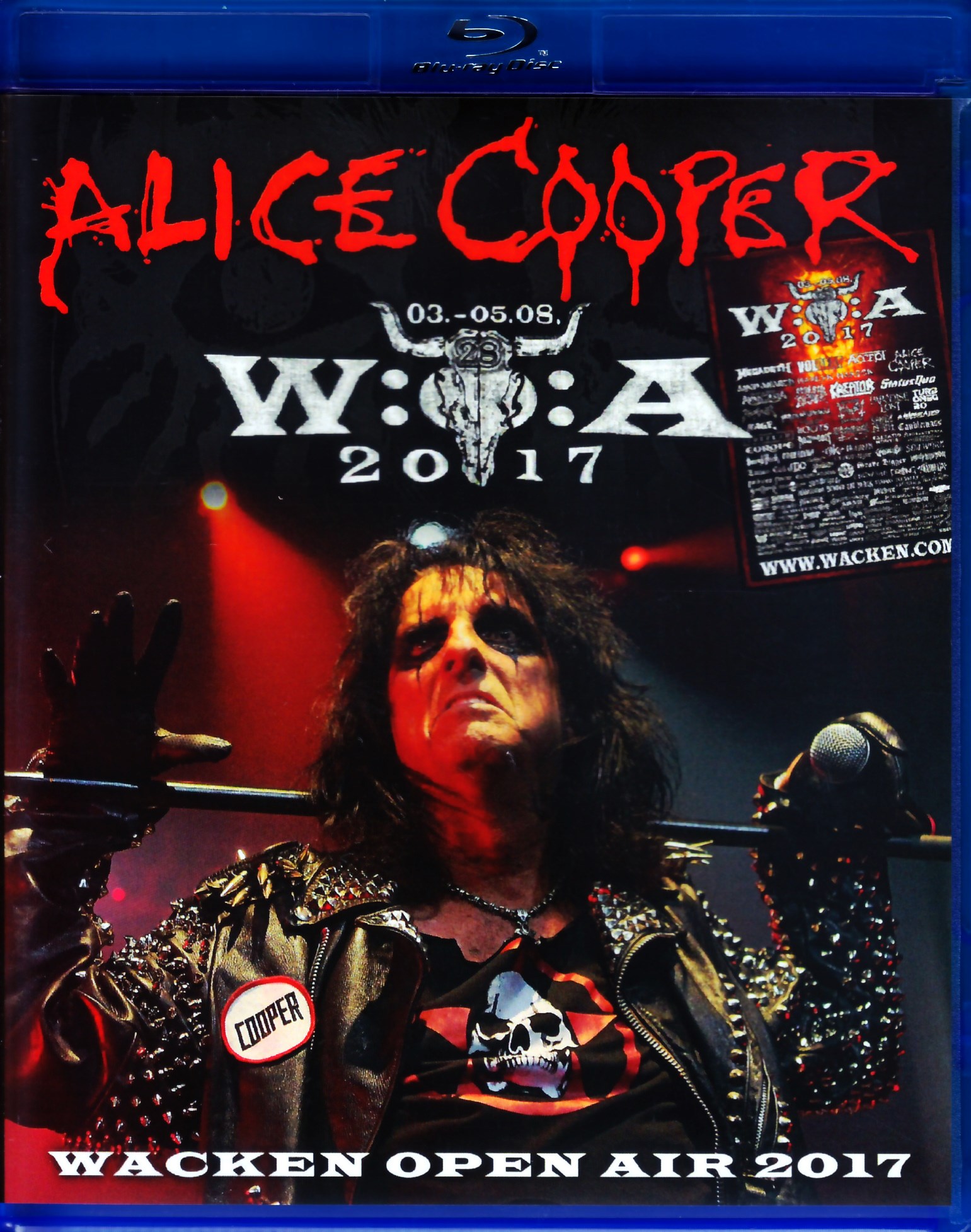 Alice Cooper アリス・クーパー/Germany 2017 Blu-Ray Ver