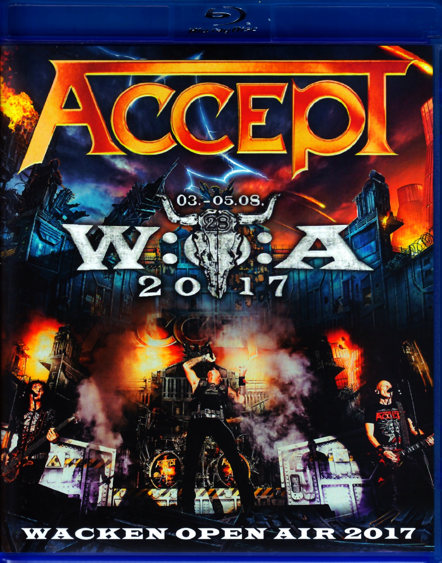 Accept アクセプト/Germany 2017 Blu-Ray Ver