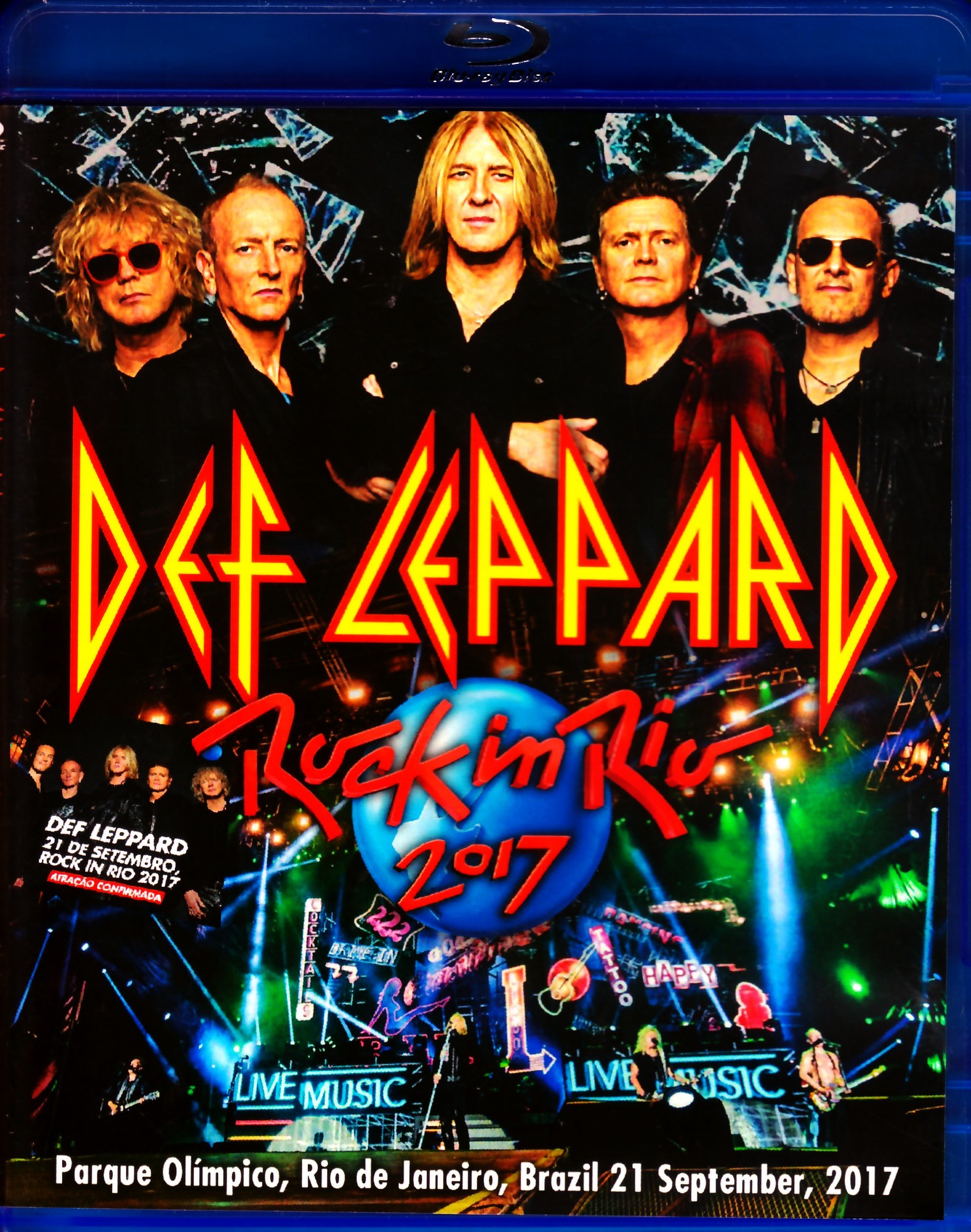 Def Lappard デフ・レパード/Brazil 2017 & more Blu-Ray Ver.