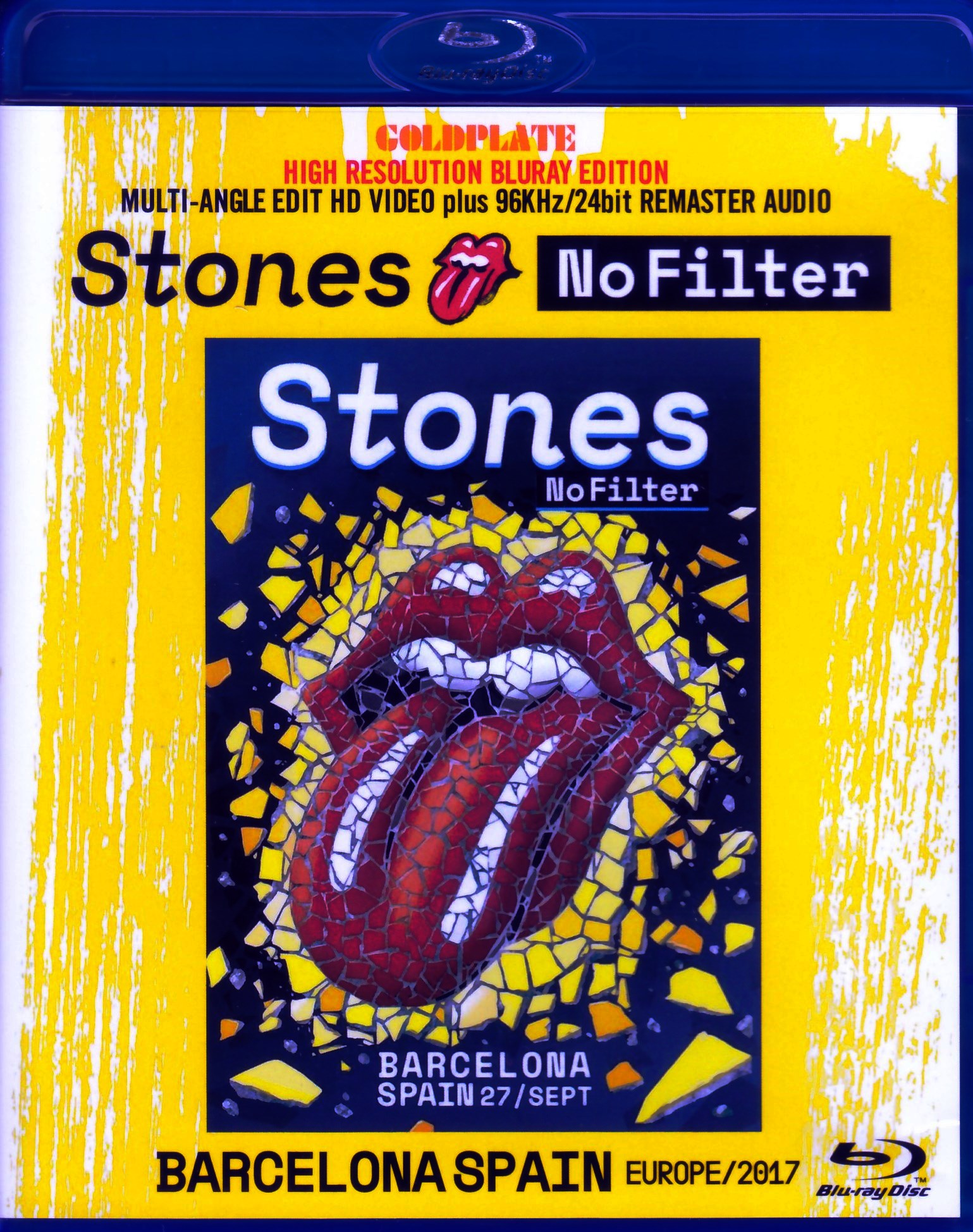 Rolling Stones ローリング・ストーンズ/Spain 2017 Blu-Ray Ver.