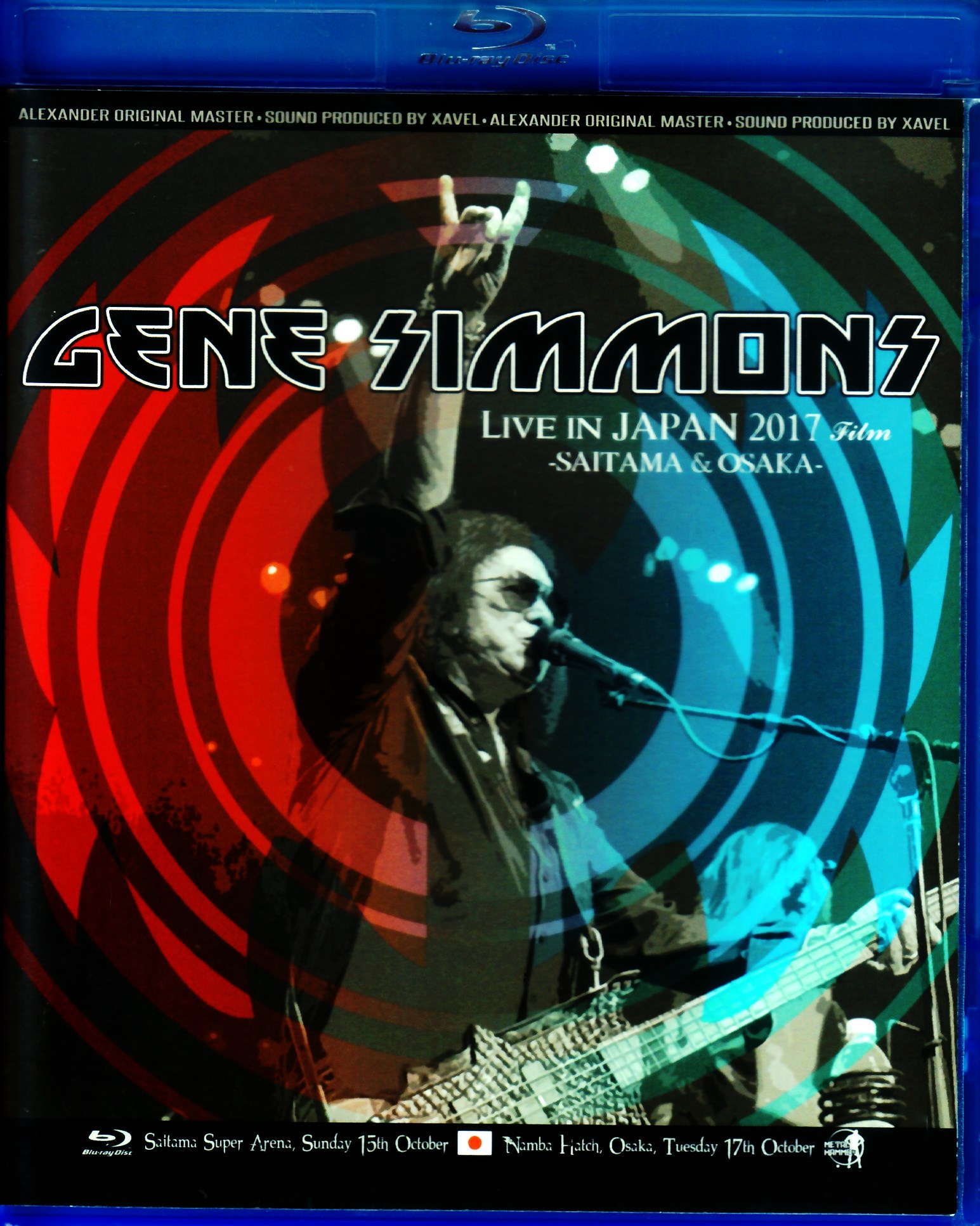Gene Simmons ジーン・シモンズ/Saitama & Osaka,Japan 1017 Blu-Ray Ver.
