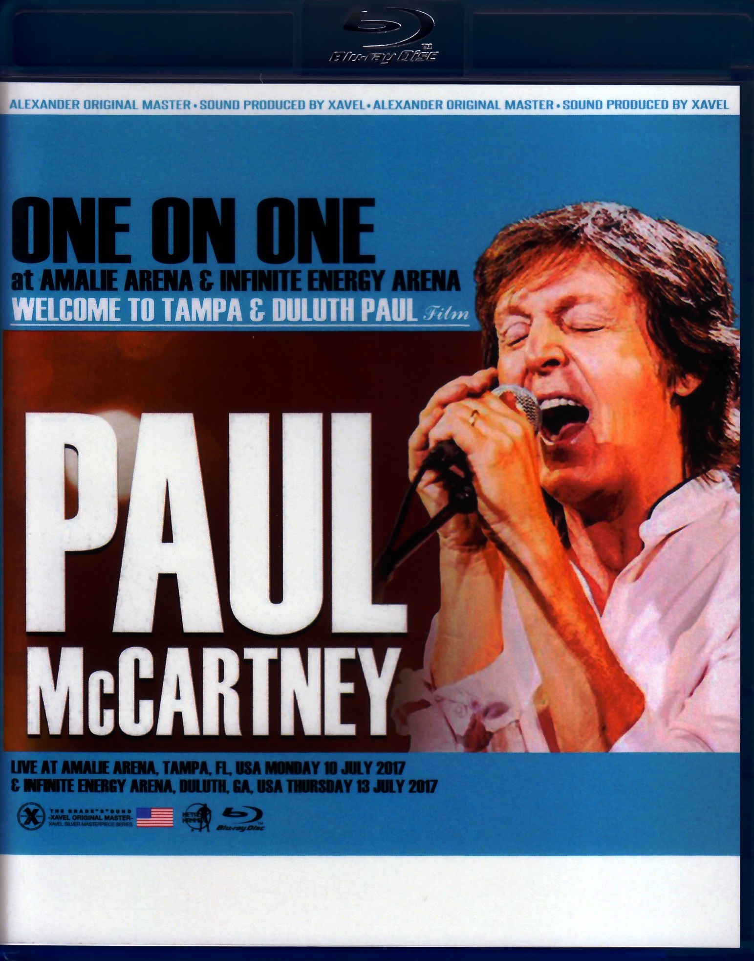 Paul McCartney ポール・マッカートニー/FL,USA 2017 & more Blu-Ray Ver.