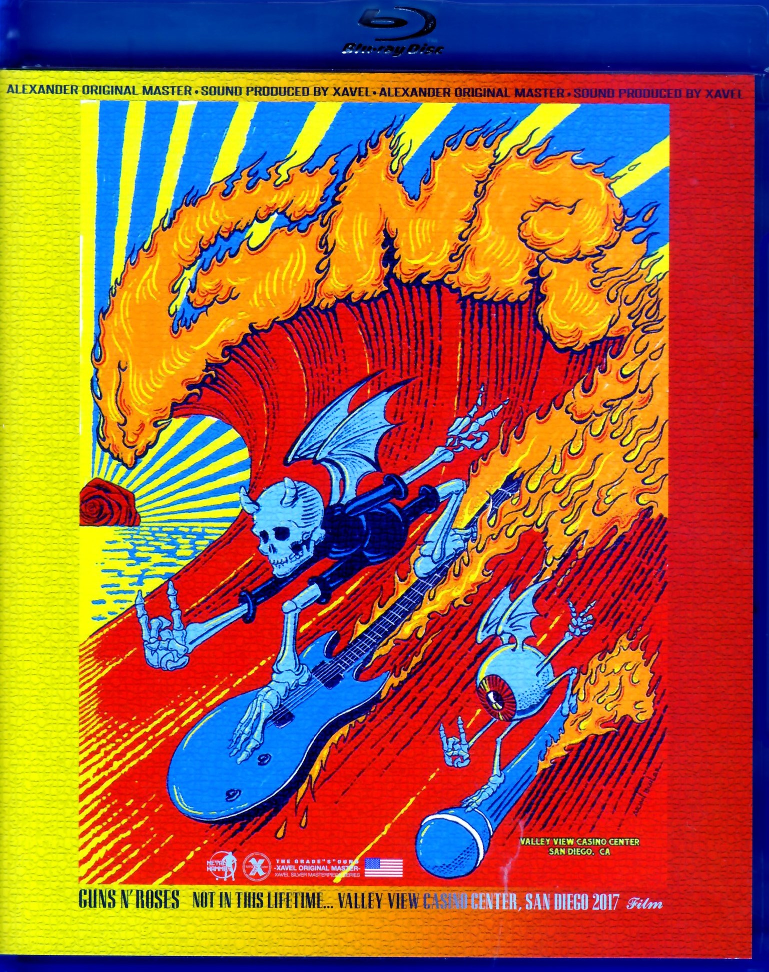 Guns N’ Roses ガンズ・アンド・ローゼス/CA,USA 2017 Multi-Cam IEM Matrix Blu-Ray & DVD