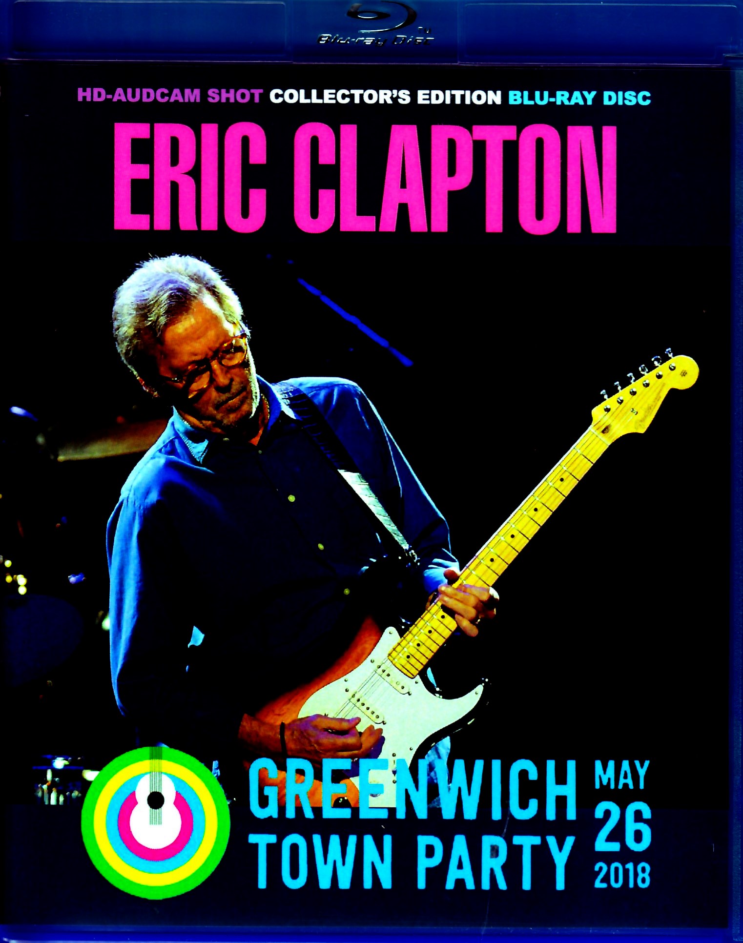 Eric Clapton エリック・クラプトン/CT,USA 2018 Blu-Ray Ver.