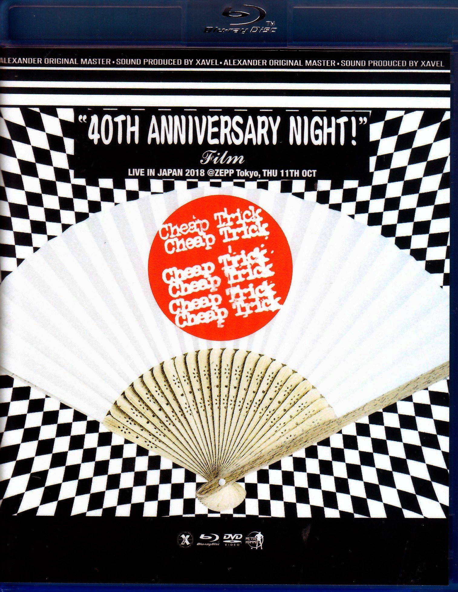 Cheap Trick チープ・トリック/Tokyo,Japan 2018 Blu-Ray & DVD