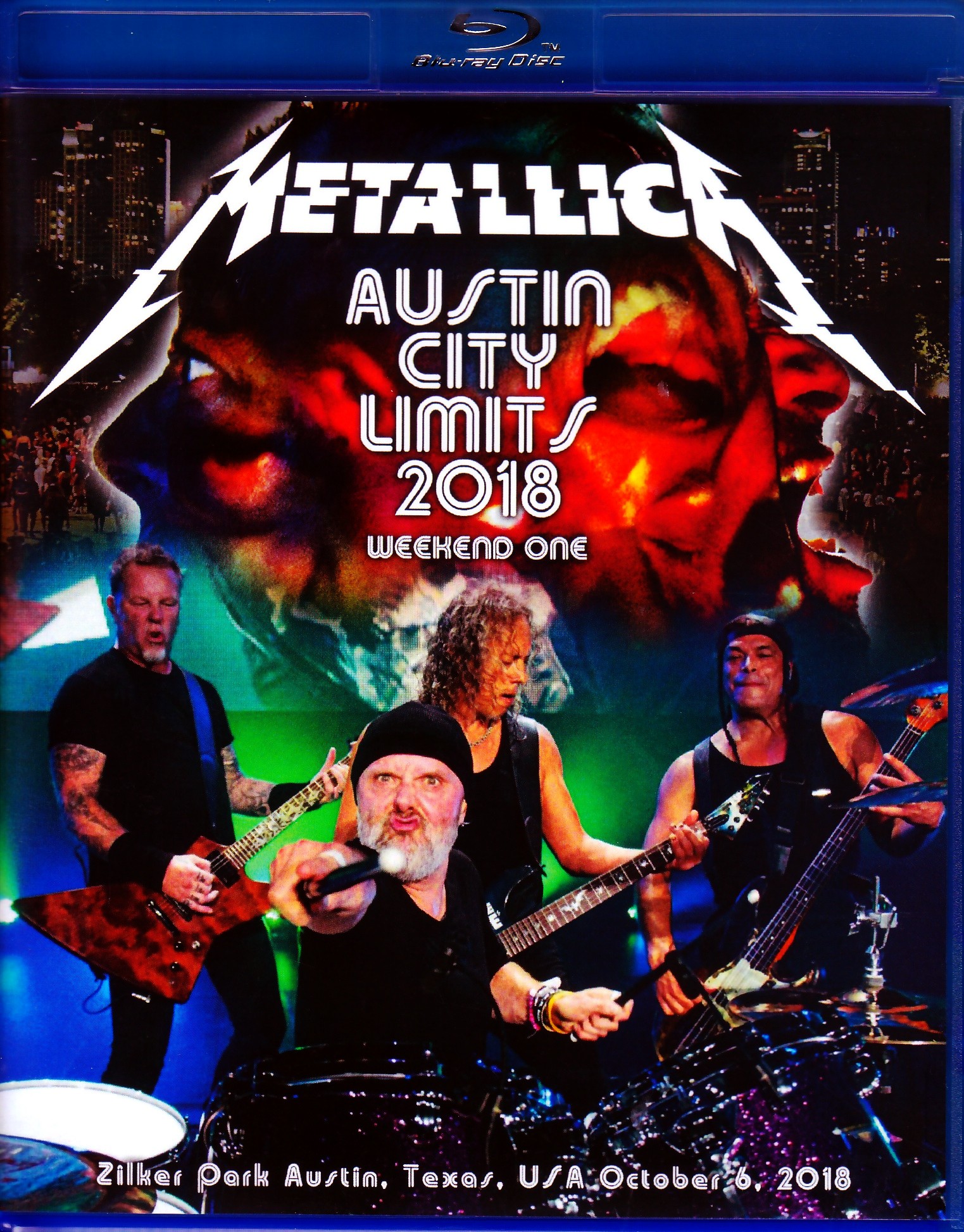 Metallica メタリカ/TX,USA 2018 Blu-Ray Ver.