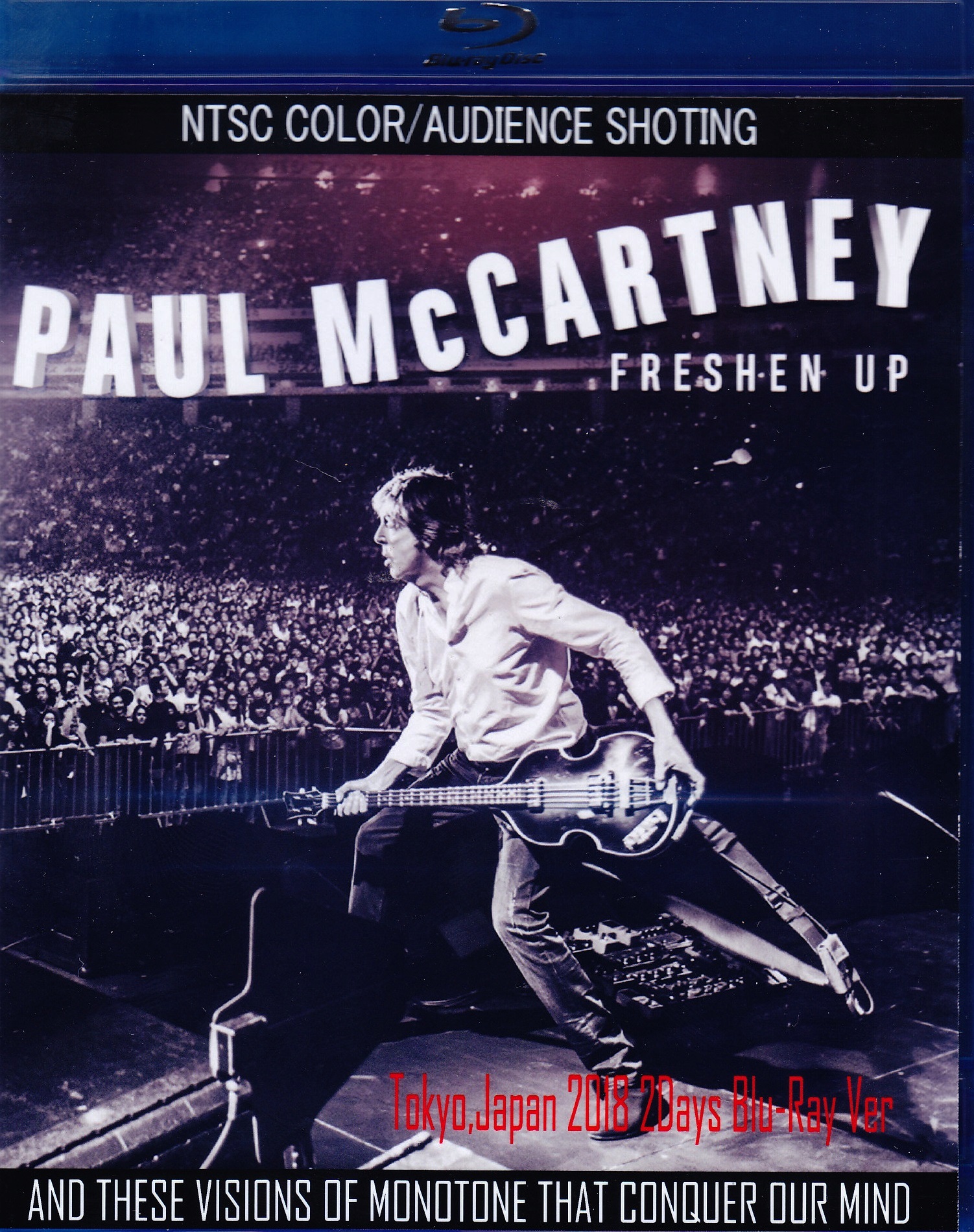 Paul McCartney ポール・マッカートニー/Tokyo,Japan 10.31 & 11.1.2018 Blu-Ray Ver.