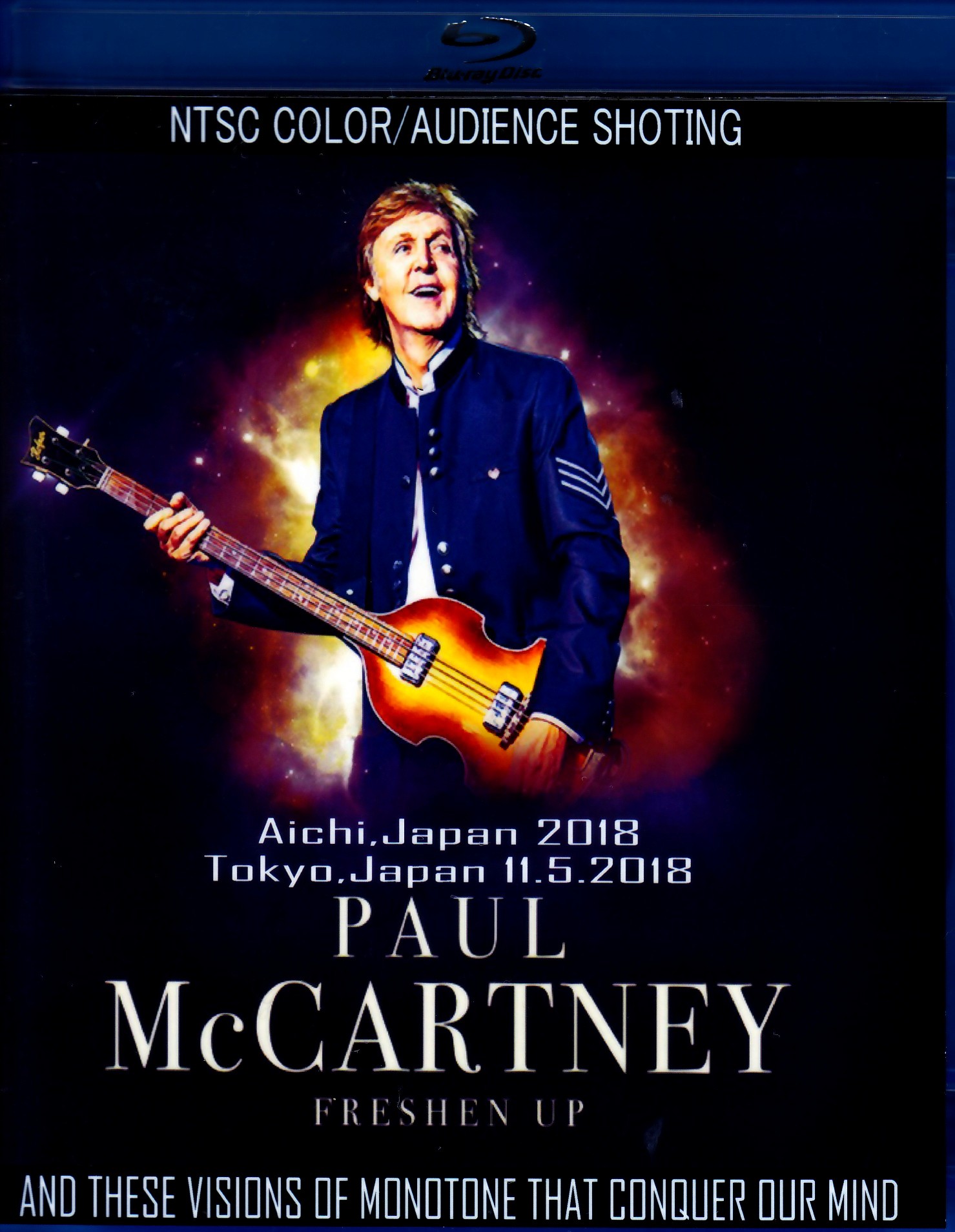 Paul McCartney ポール・マッカートニー/Aichi & Tokyo,Japan 11.5. 2018 Blu-Ray Ver.