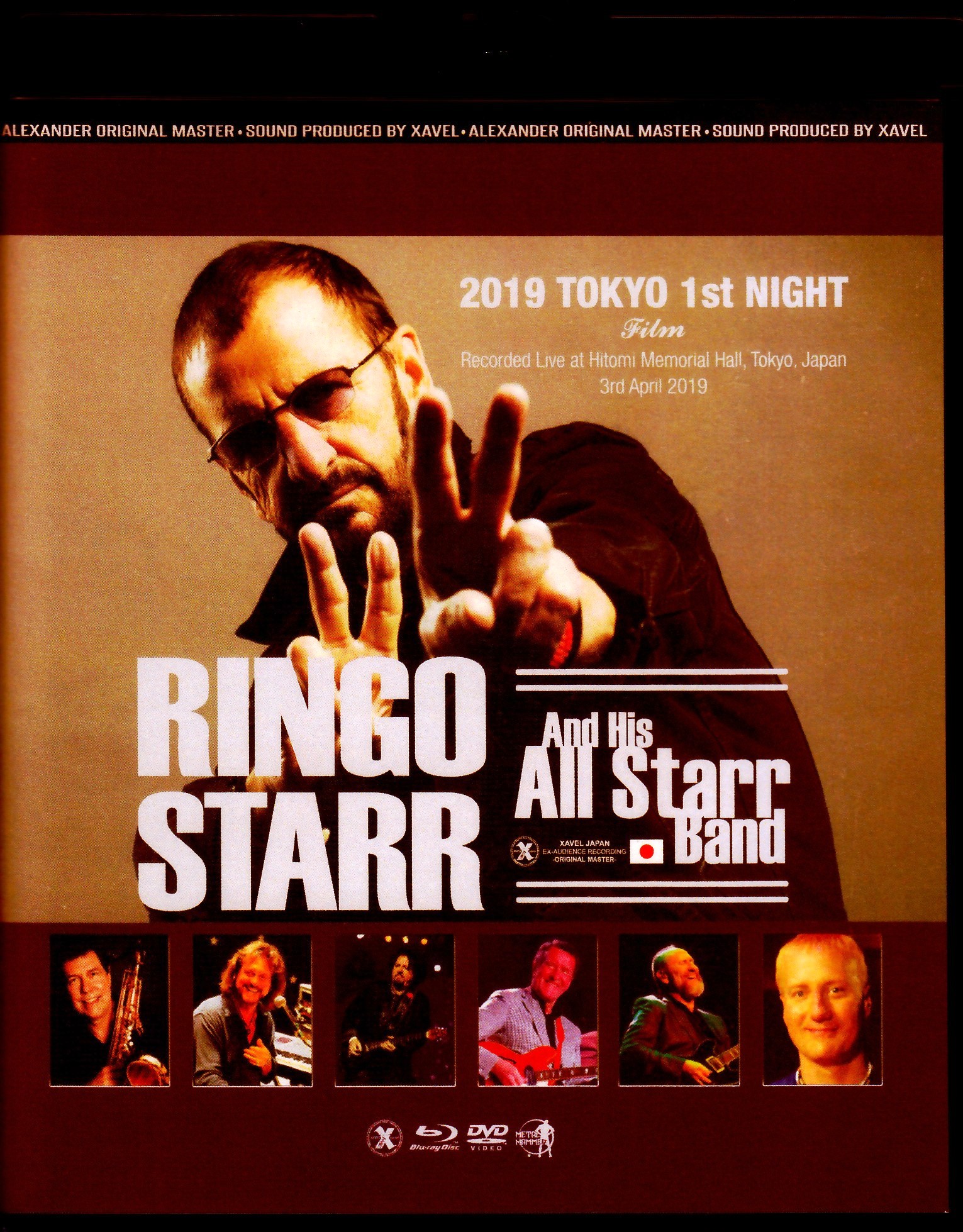 Ringo Starr and All Starr Band リンゴ・スター/Tokyo,Japan 4.3.2019 Blu-Ray & DVD Ver.