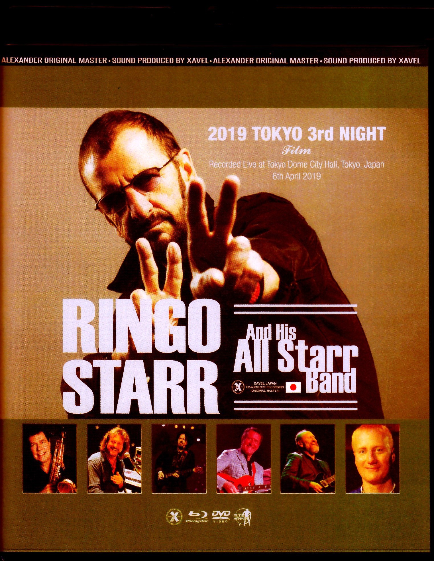 Ringo Starr and All Starr Band リンゴ・スター/Tokyo,Japan 4.6.2019 Blu-Ray & DVD Ver.