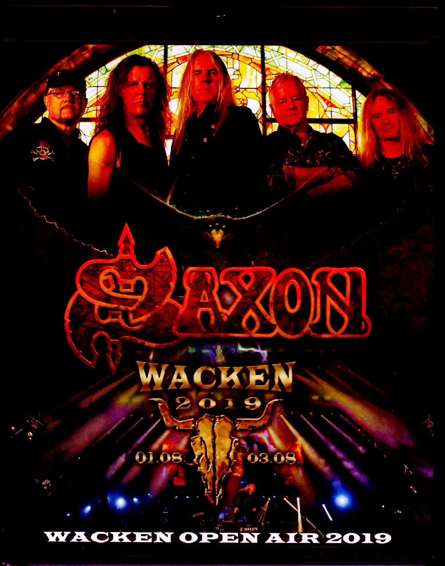 Saxon サクソン/Germany 2019 Blu-Ray Ver.