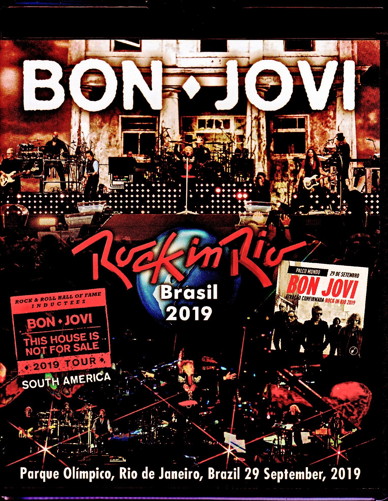 Bon Jovi ボン・ジョヴィ/Brazil 2019 & more Blu-Ray Ver.