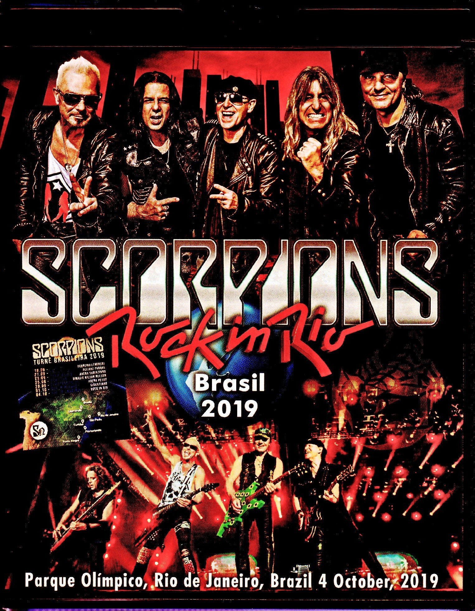 Scorpions スコーピオンズ/Brazil 2019 & more Blu-Ray Ver.