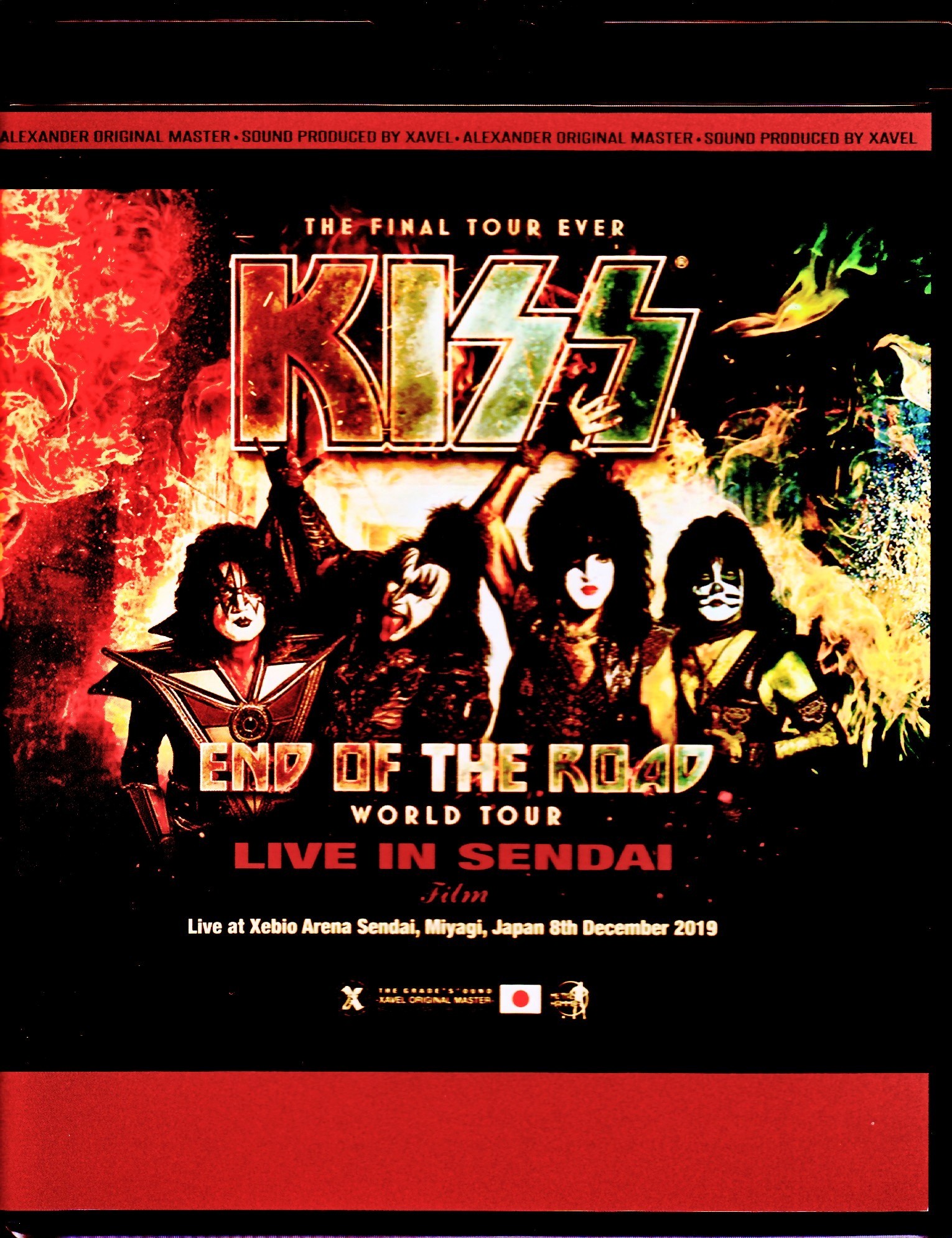 Kiss キッス/Miyagi,Japan 2019 Blu-Ray・DVD Sound Grade Up Version
