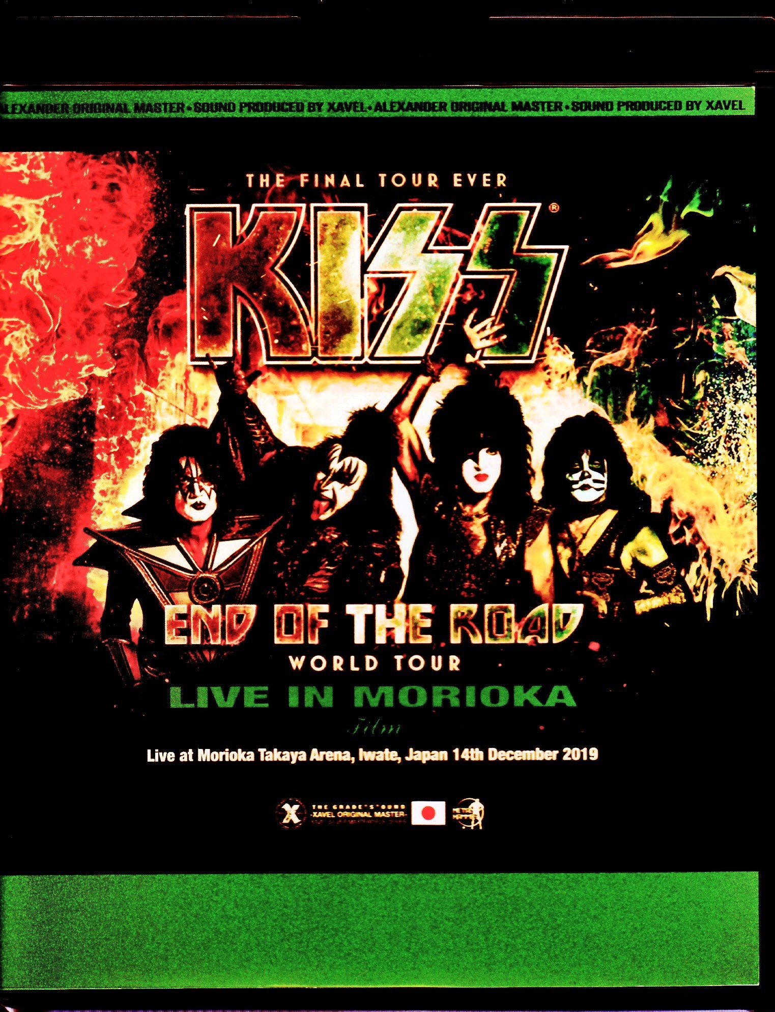 Kiss キッス/Iwate,Japan 2019 Blu-Ray・DVD IEM Matrix Version