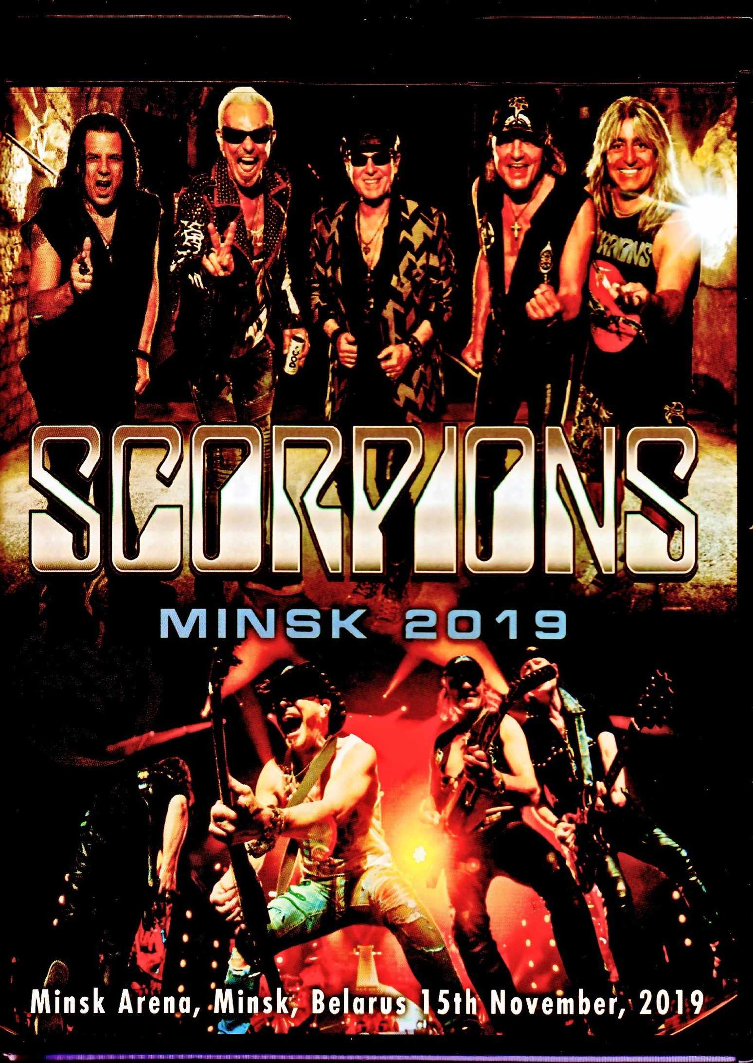 Scorpions スコーピオンズ/Belarus 2019 & more Blu-Ray Version