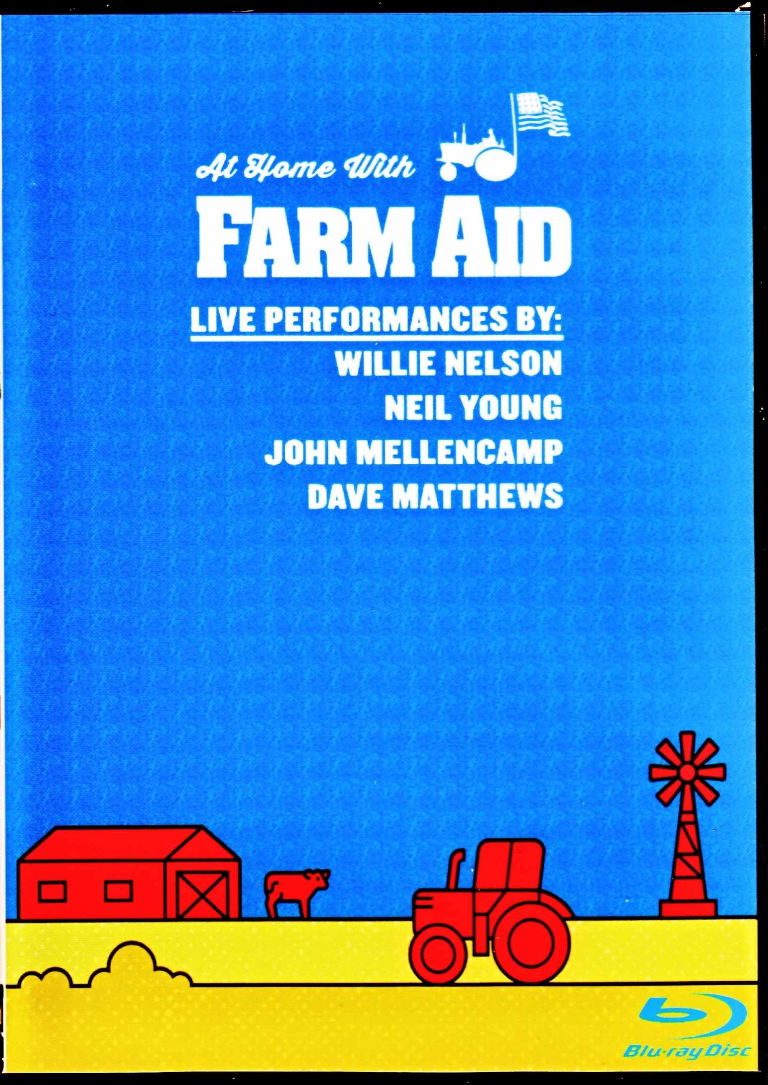 Various Artists Niel Young,Dave Matthews,John Mellencamp,Willie Nelson/At home 2020  Blu-Ray Version