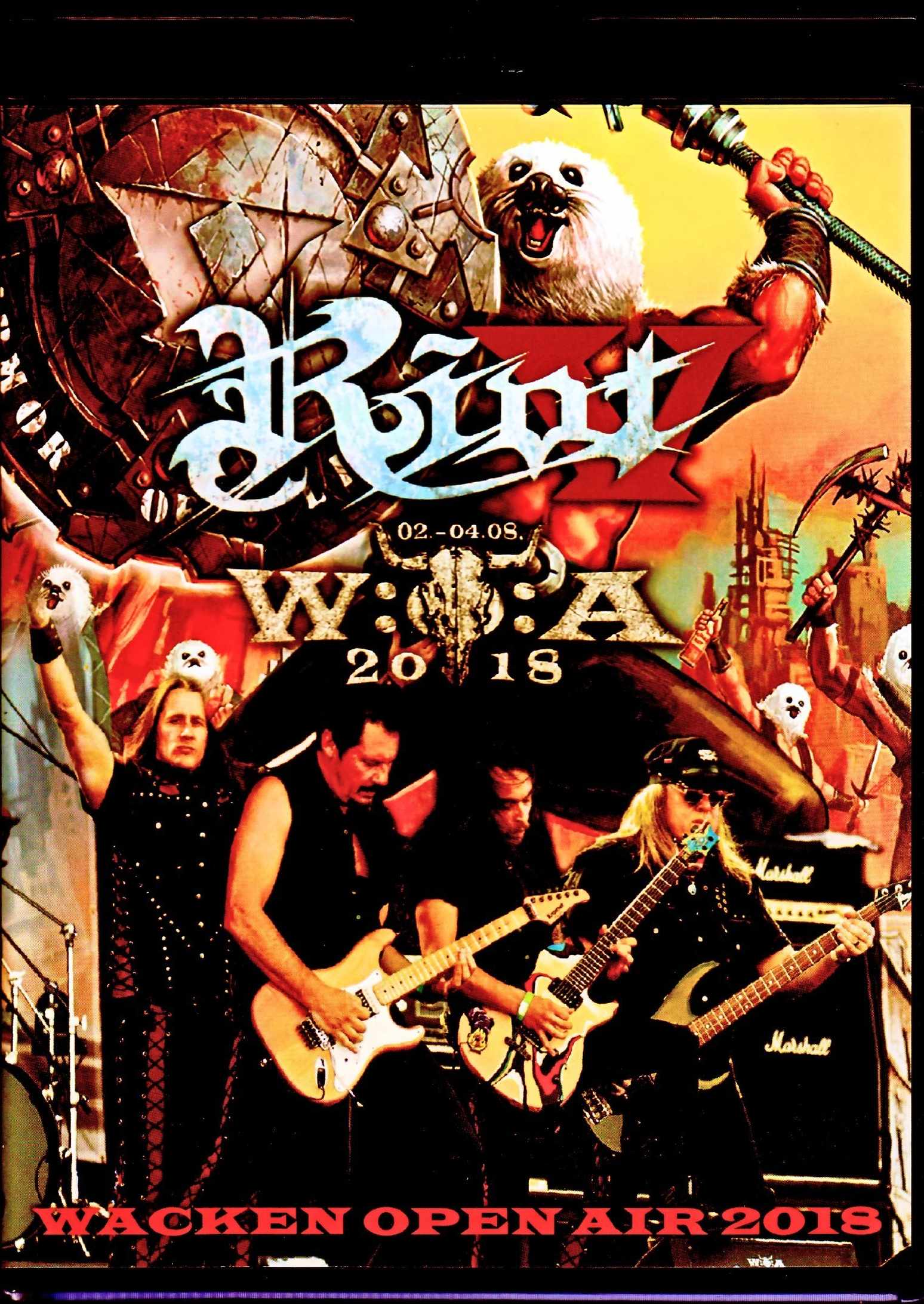 Riot ライオット/Germany 2018 Blu-Ray Version