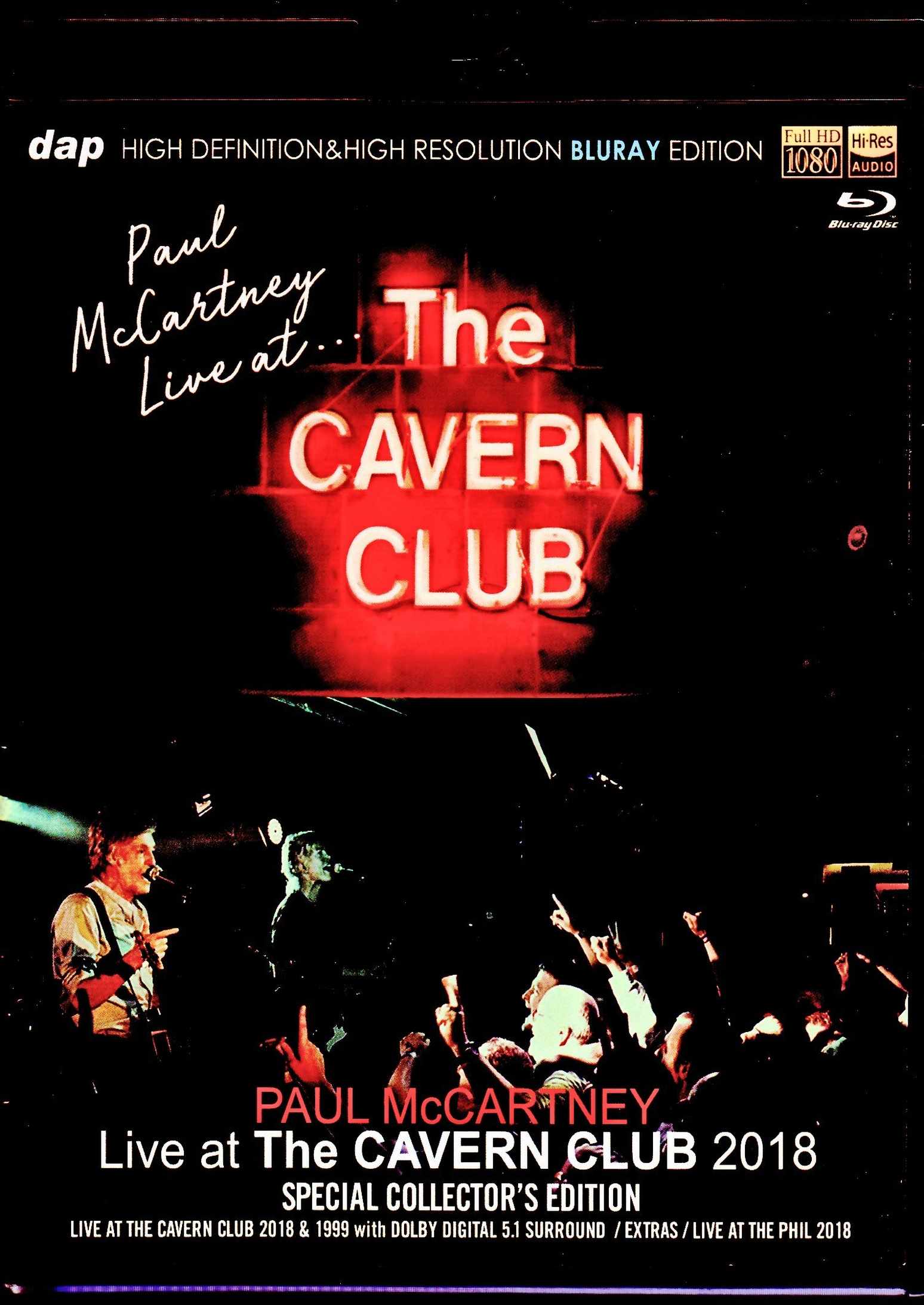 Paul McCartney ポール・マッカートニー/聖地キャバーン・クラブ 2018年 他 UK 2018 & more Blu-Ray Version