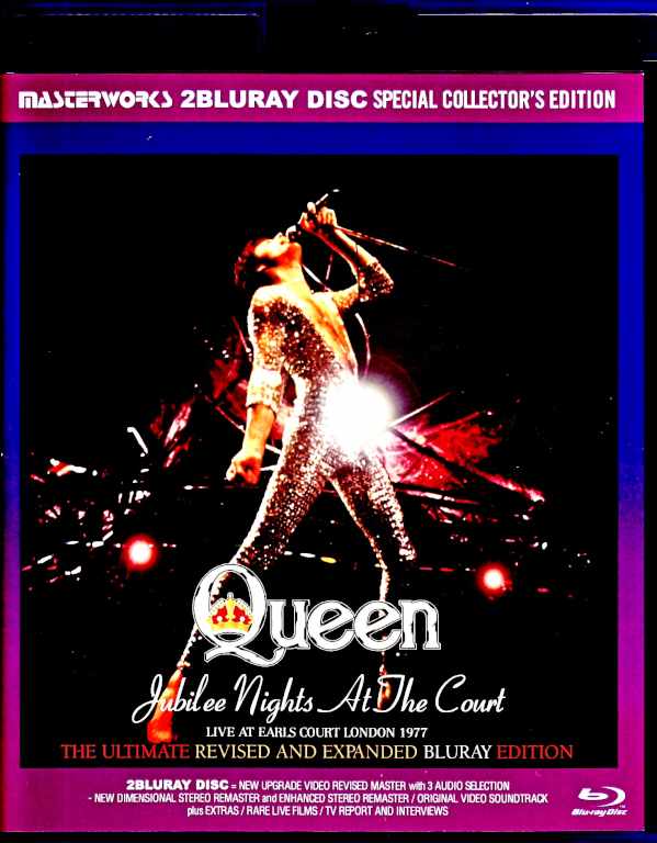 Queen クィーン/London,UK 1977 Ultimate Revised and Expanded Blu-Ray Version