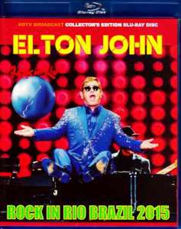 Elton John エルトン・ジョン/Brazil 2015 & more Blu-Ray Ver.
