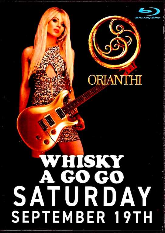 Orianthi オリアンティ/CA,USA 2020 & more Blu-Ray Version